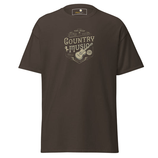 Art T-shirt Design Tee • Man / Woman • [s-xl] - Dark Chocolate / s