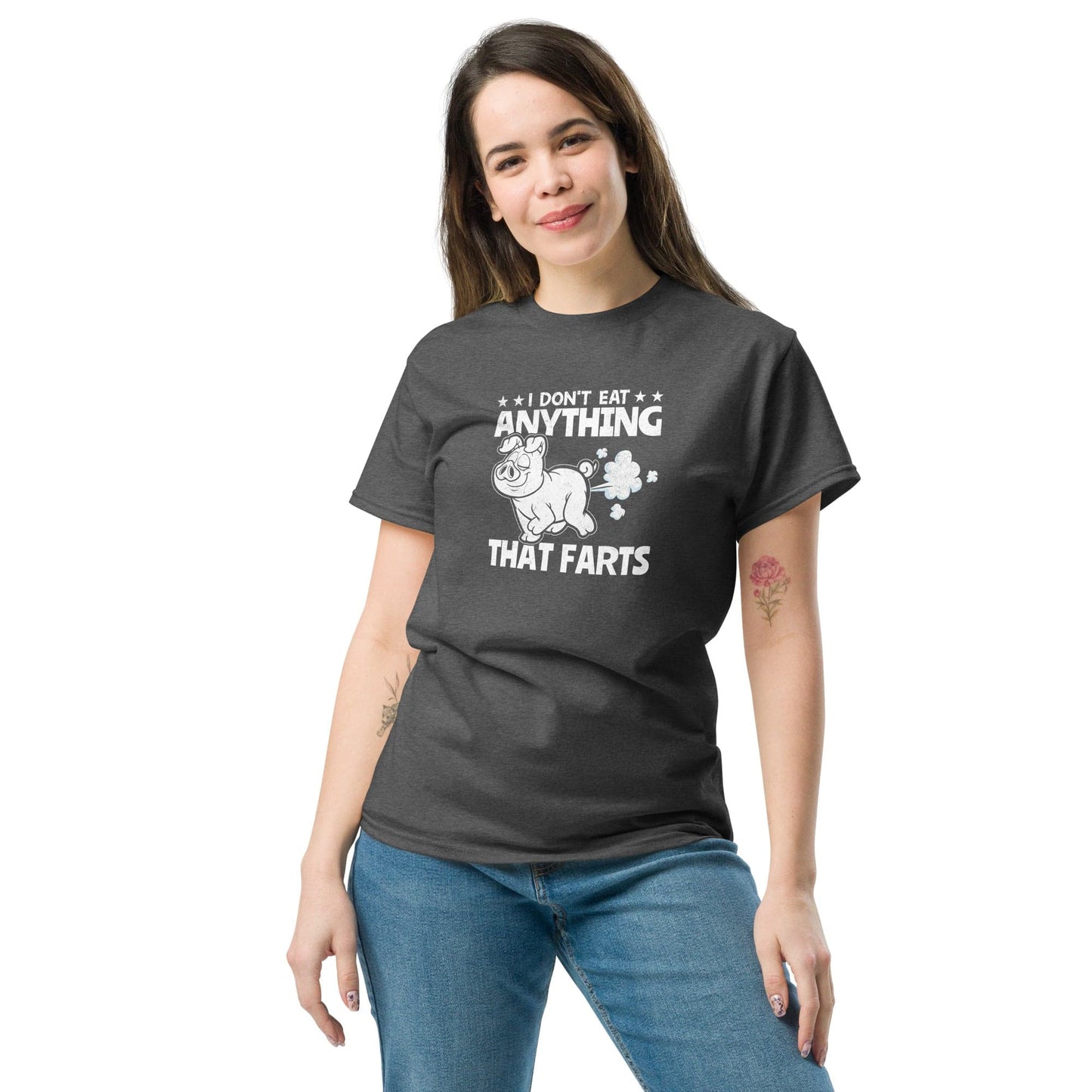 Art T-shirt Design Tee • Man / Woman • [s-xl] - Dark Heather / s