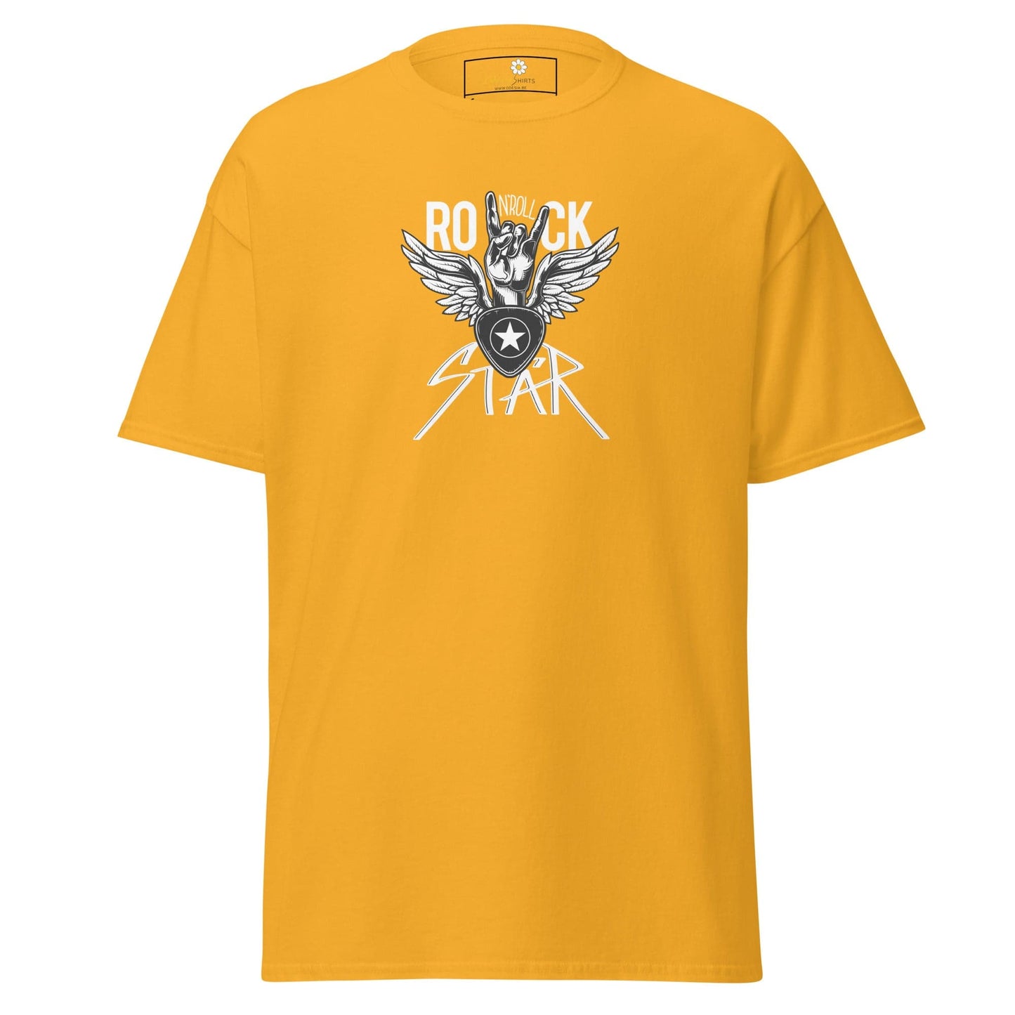 Art T-shirt Design Tee • Man / Woman • [s-xl] - Gold / s