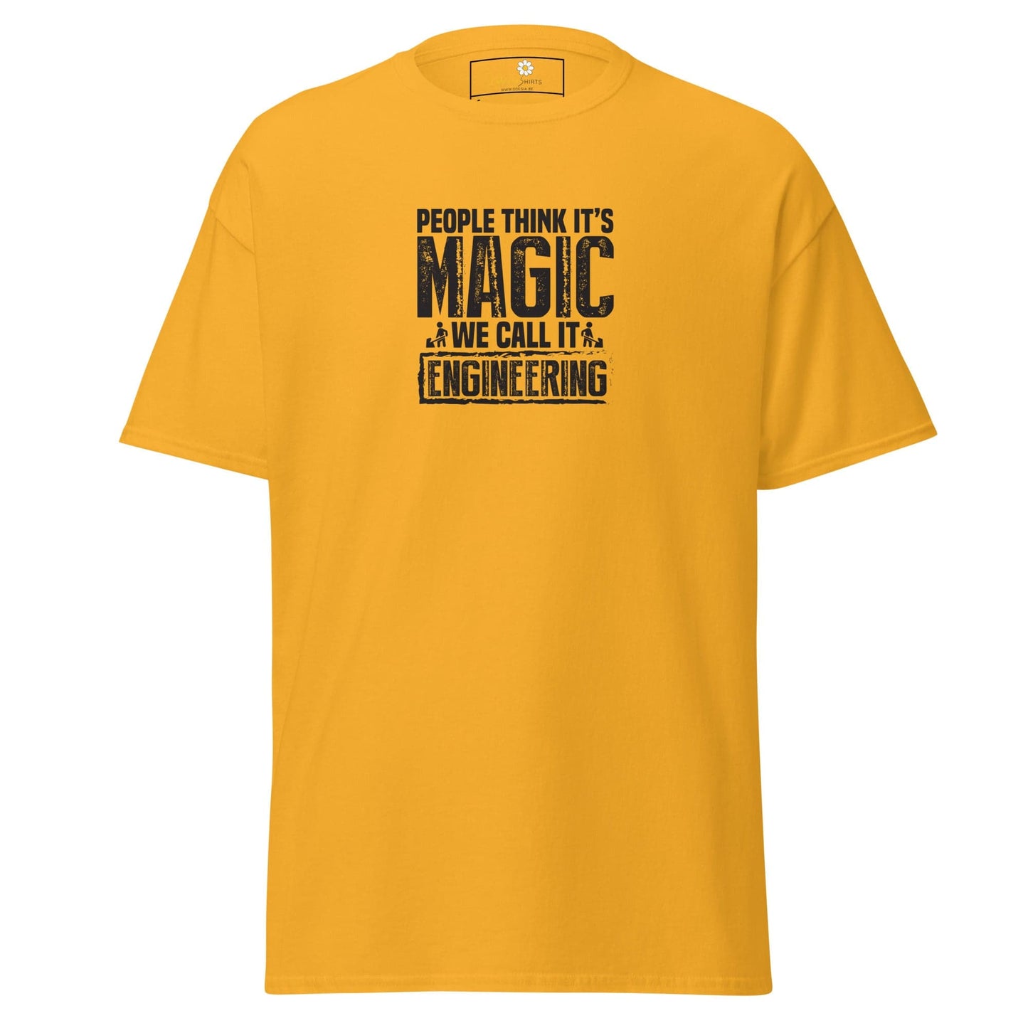 Art T-shirt Design Tee • Man / Woman • [s-xl] - Gold / s