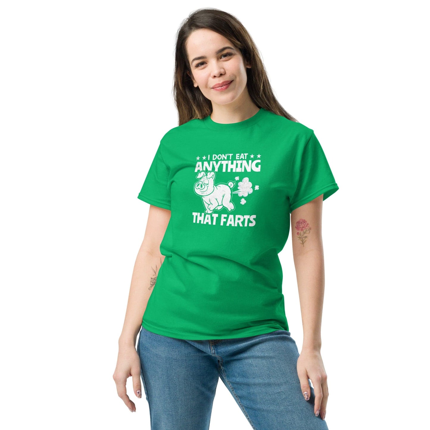 Art T-shirt Design Tee • Man / Woman • [s-xl] - Irish Green / s