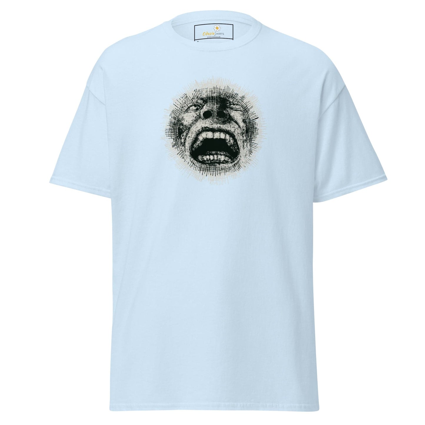 Art T-shirt Design Tee • Man / Woman • [s-xl] - Light Blue / s