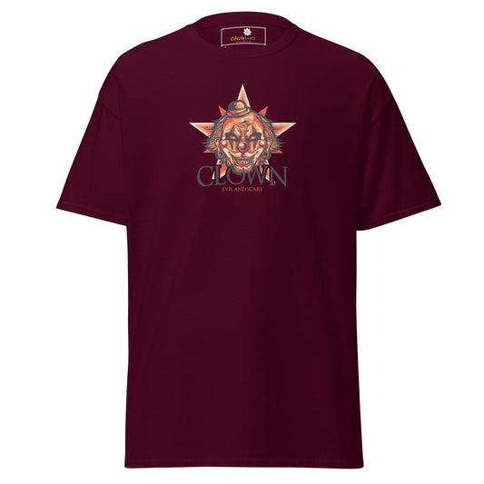 Art T-shirt Design Tee • Man / Woman • [s-xl] - Maroon / s
