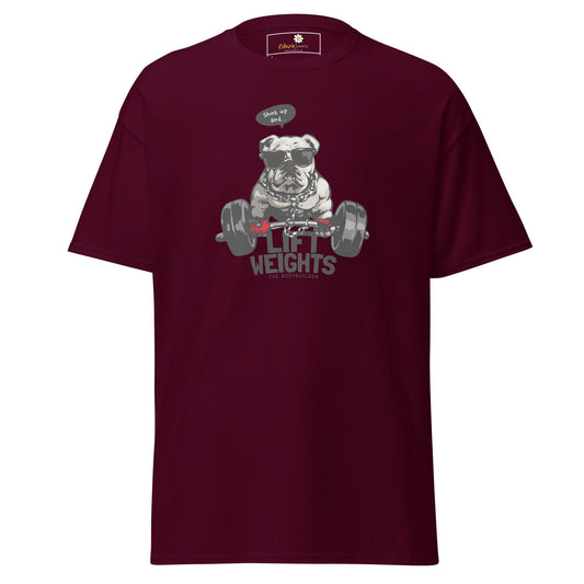 Art T-shirt Design Tee • Man / Woman • [s-xl] - Maroon / s