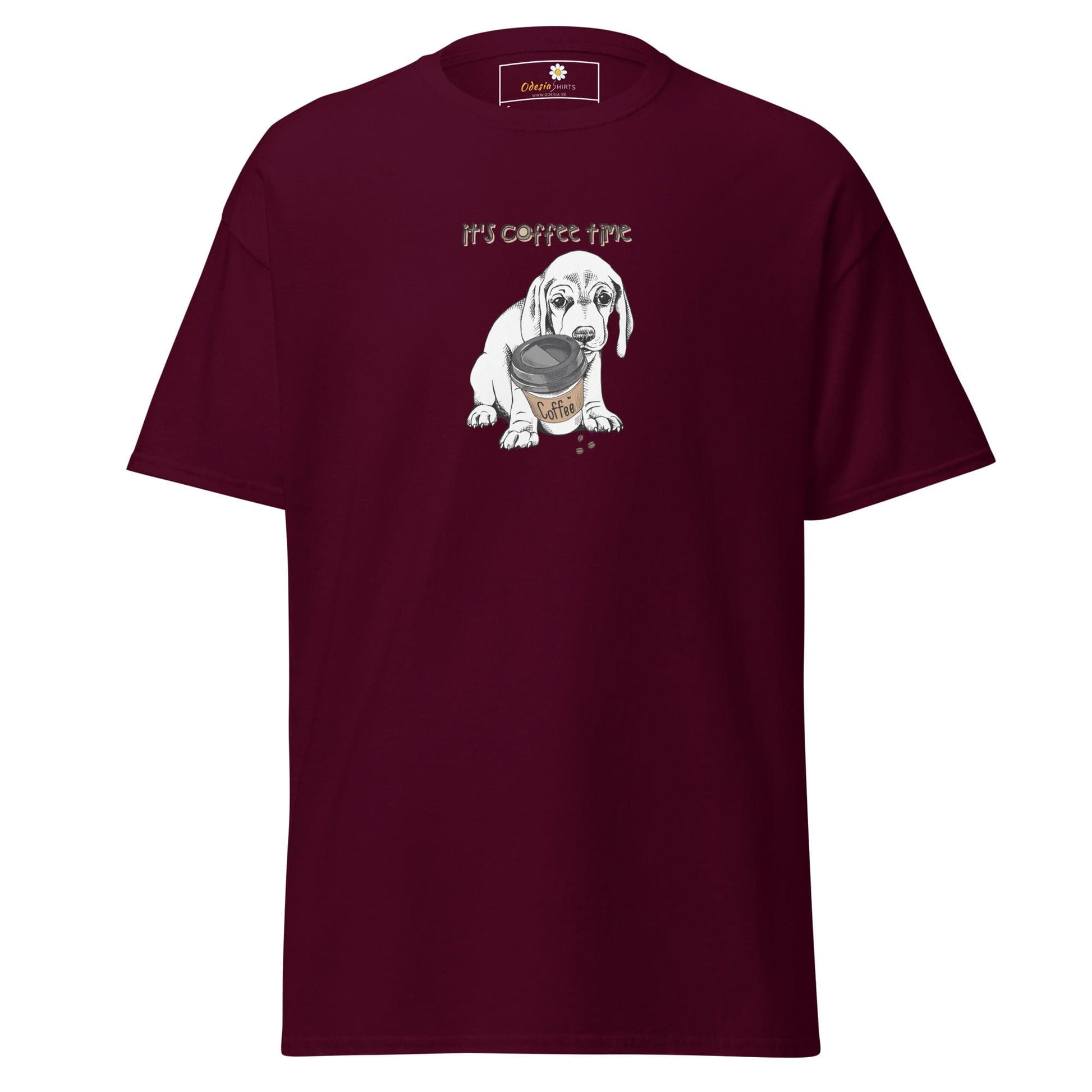 Art T-shirt Design Tee • Man / Woman • [s-xl] - Maroon / s