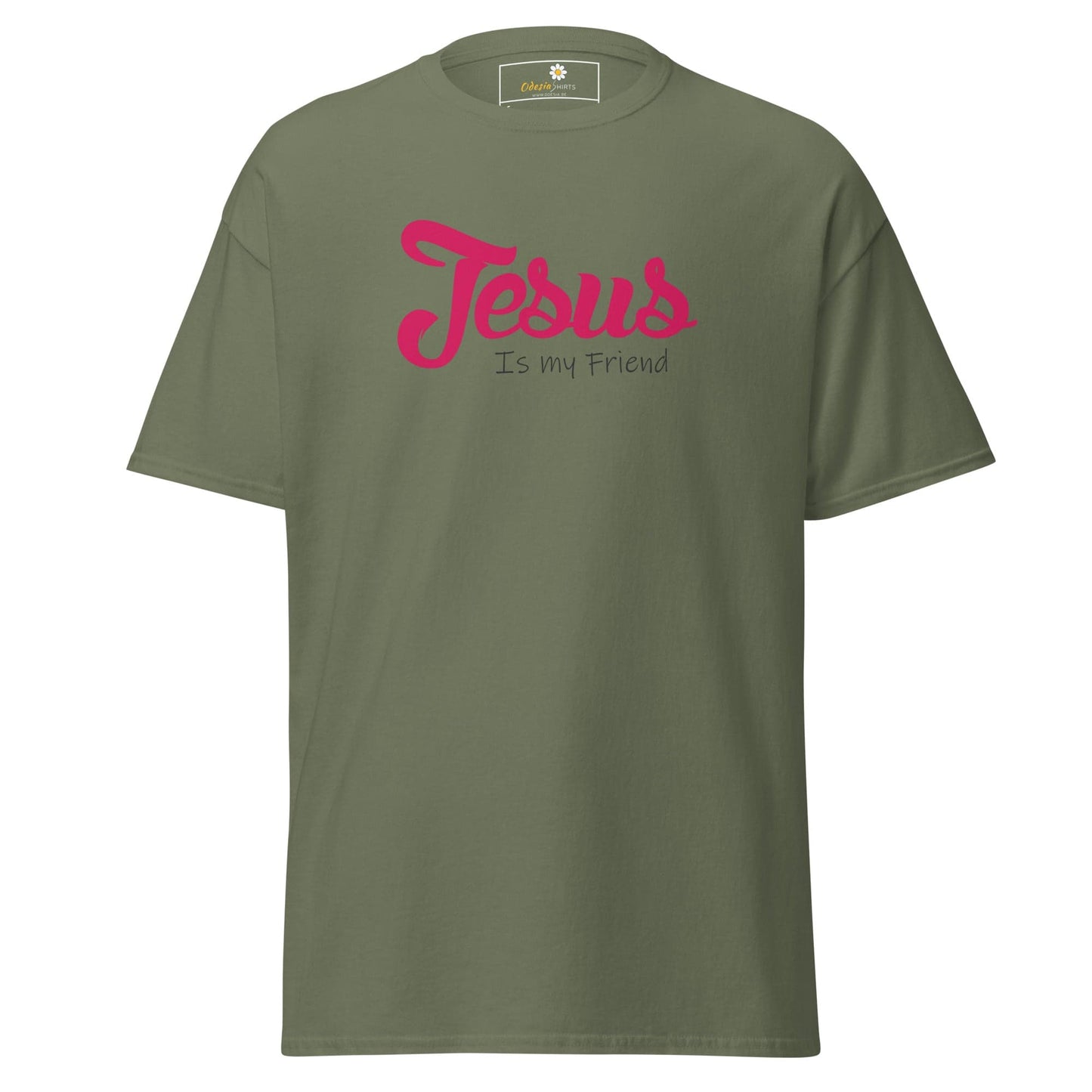 Art T-shirt Design Tee • Man / Woman • [s-xl] - Military Green / s