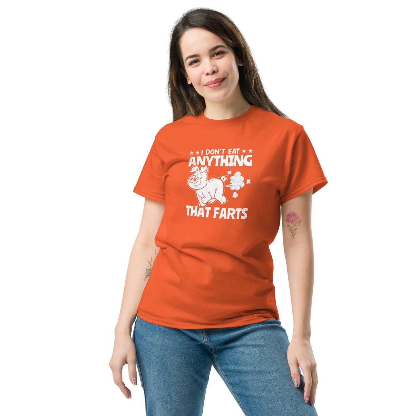 Art T-shirt Design Tee • Man / Woman • [s-xl] - Orange / s