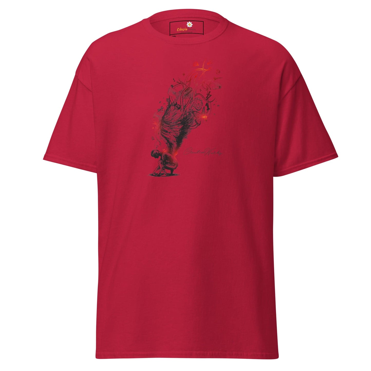 Art T-shirt Design Tee • Men / Women • [2xl-5xl] - Cardinal / 2xl