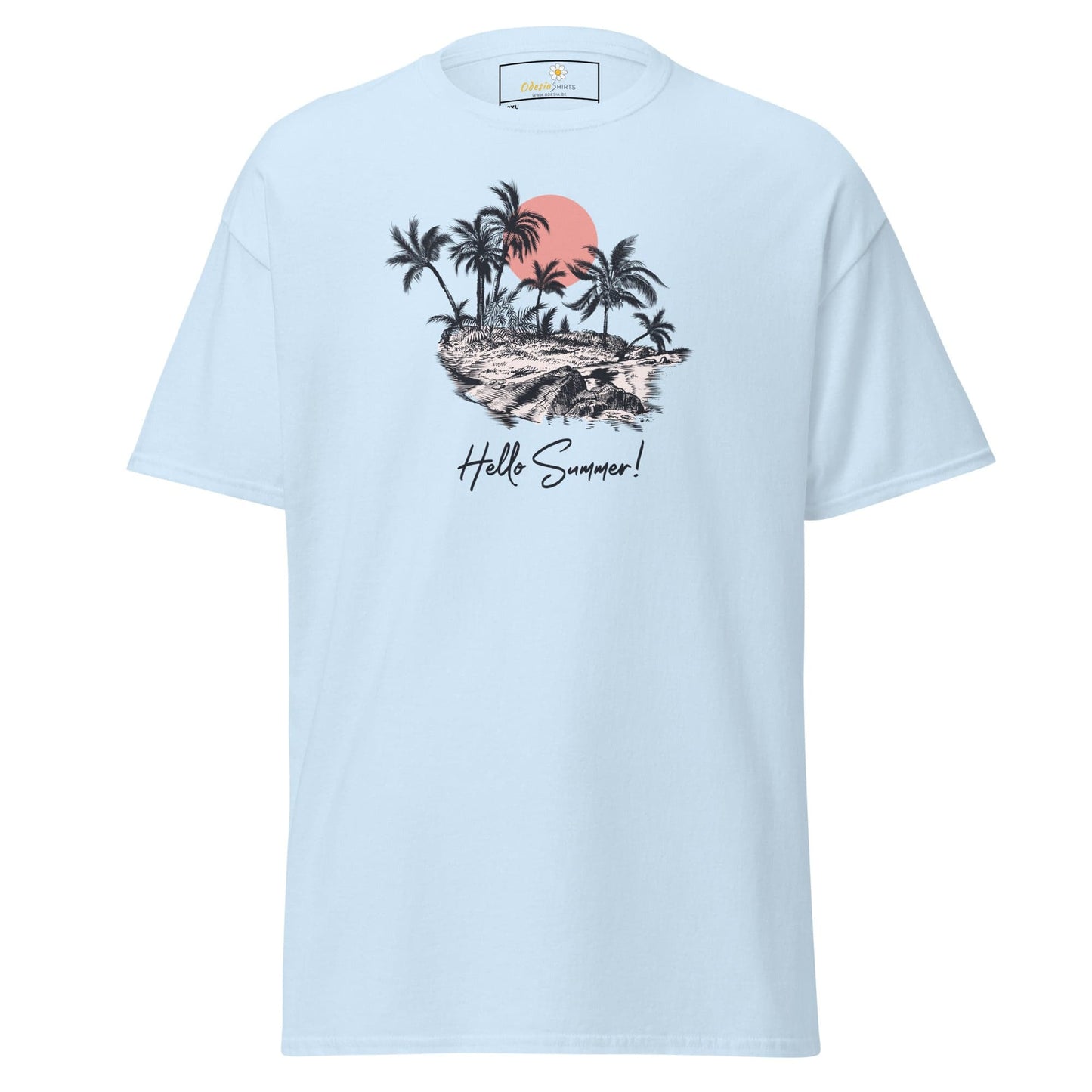 Art T-shirt Design Tee • Men / Women • [2xl-5xl] - Light Blue / 2xl