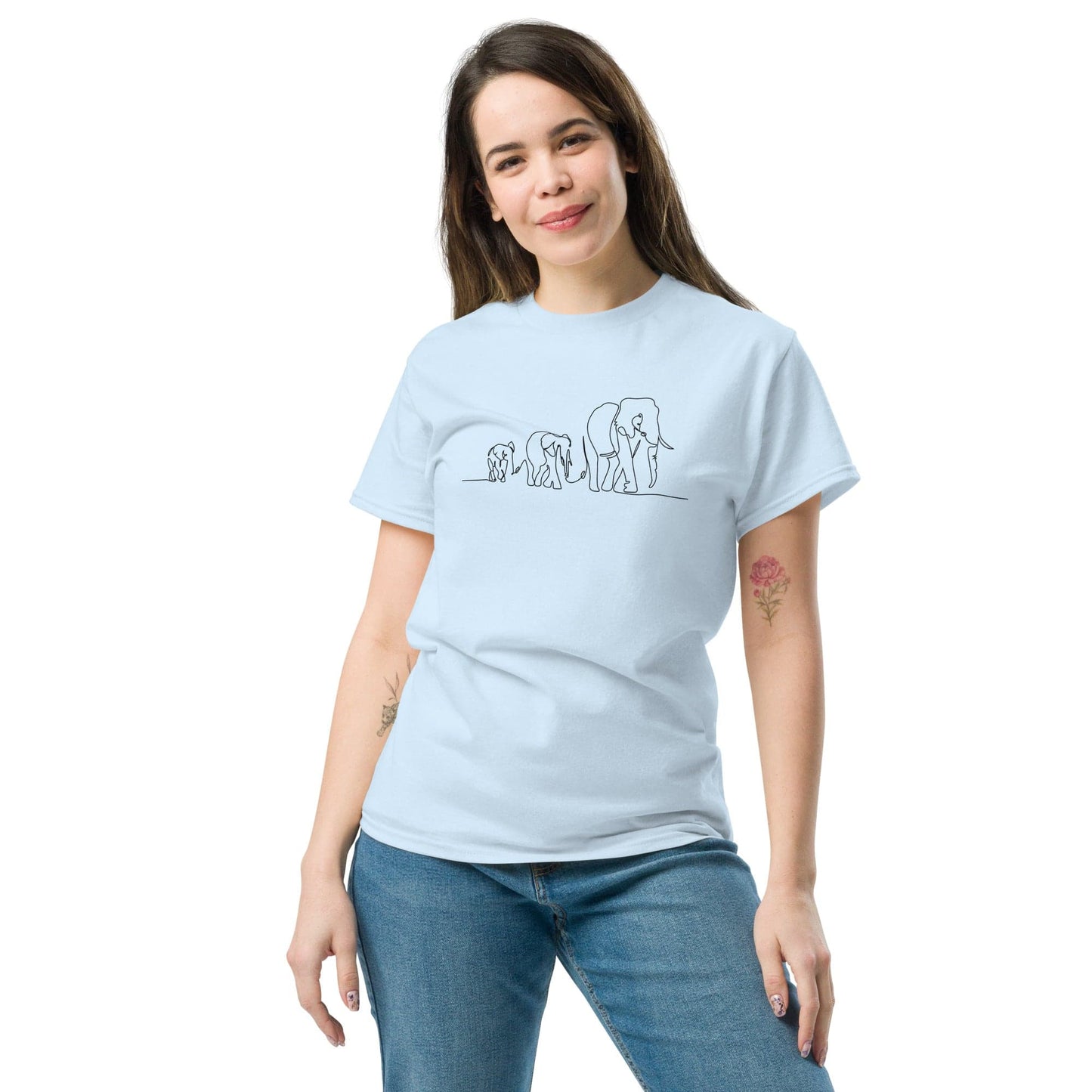 Art T-shirt Design Tee • Men / Women • [2xl-5xl] - Light Blue / 2xl