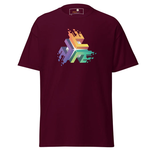 Art T-shirt Design Tee • Men / Women • [2xl-5xl] - Maroon / 2xl