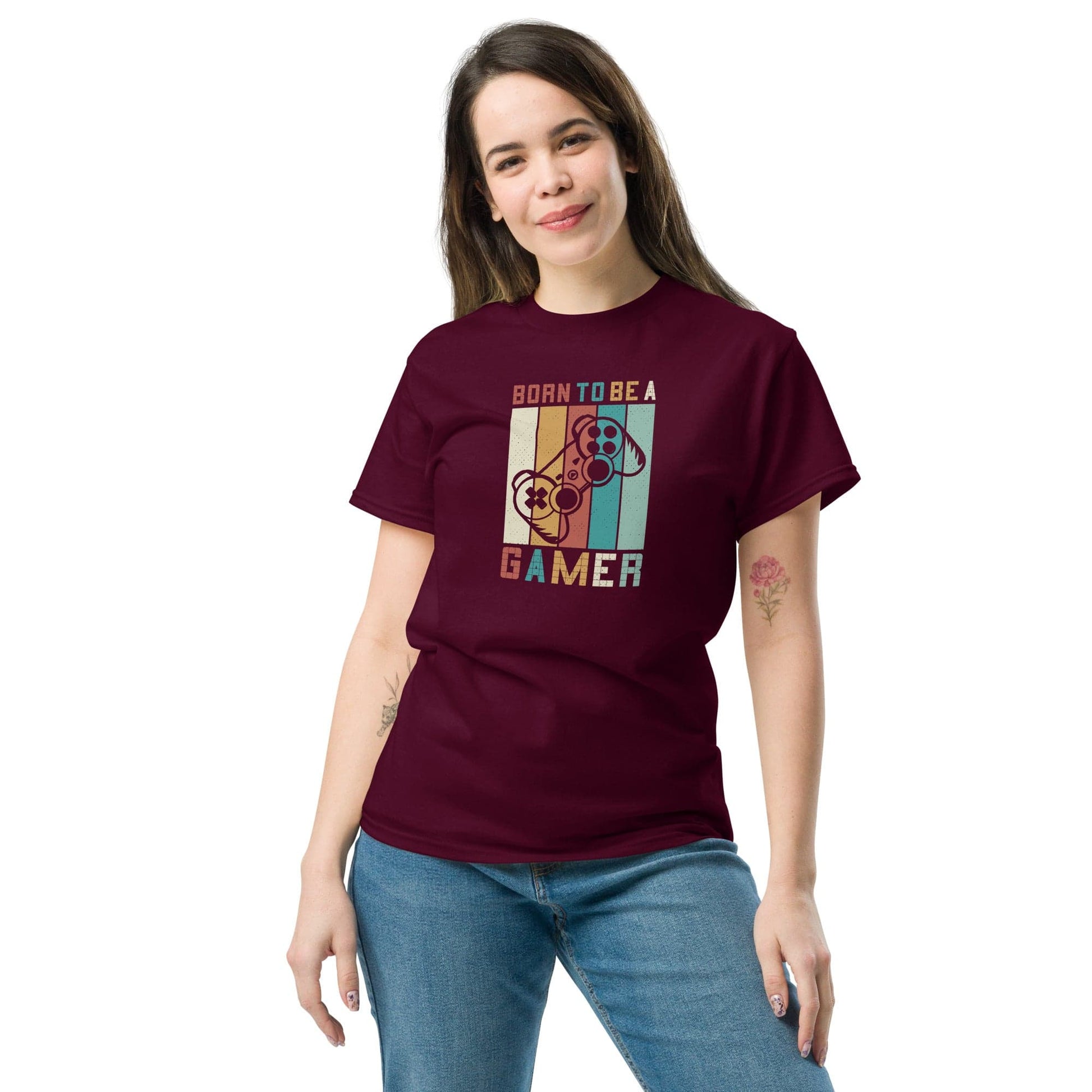 Art T-shirt Design Tee • Men / Women • [2xl-5xl] - Maroon / 2xl