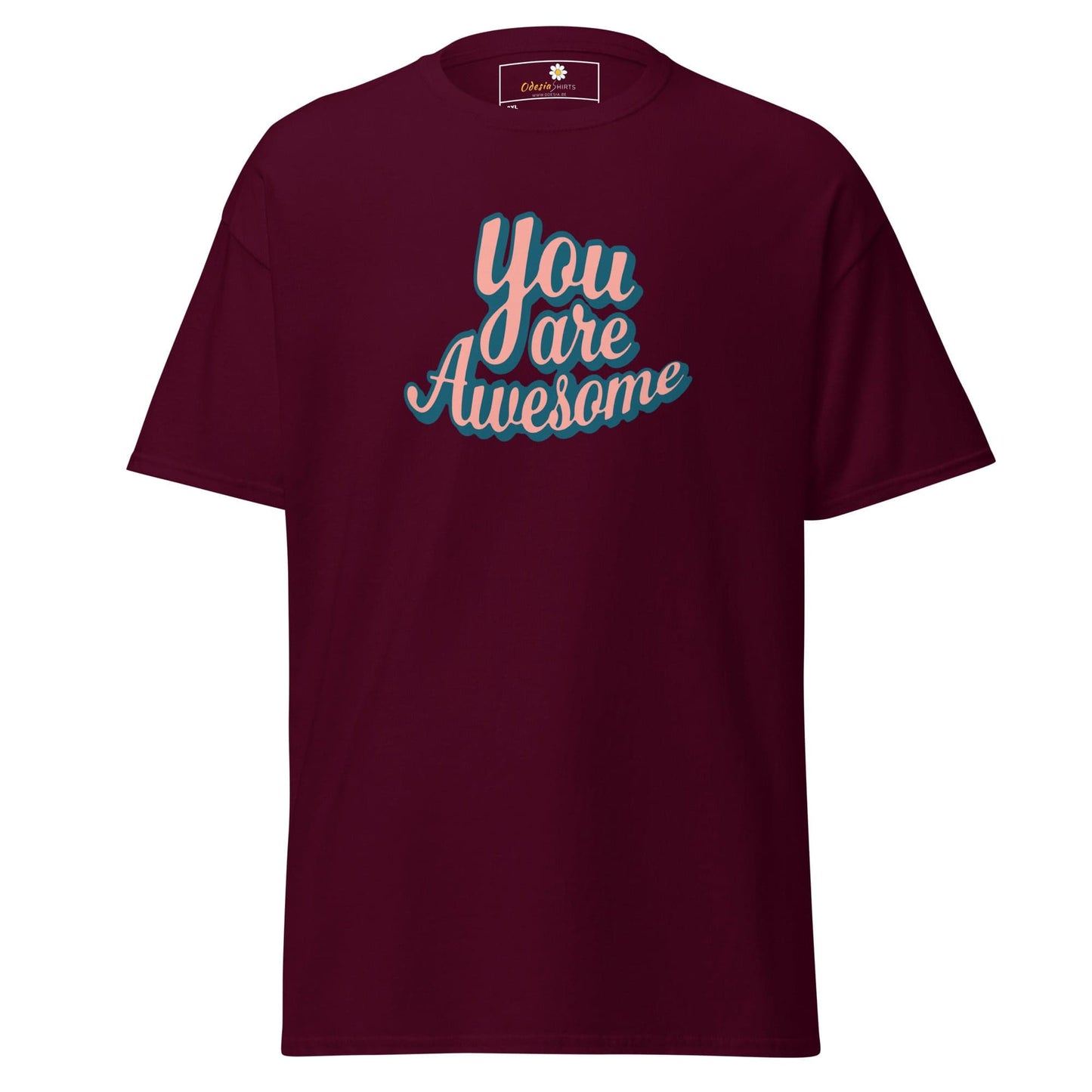 Art T-shirt Design Tee • Men / Women • [2xl-5xl] - Maroon / 2xl