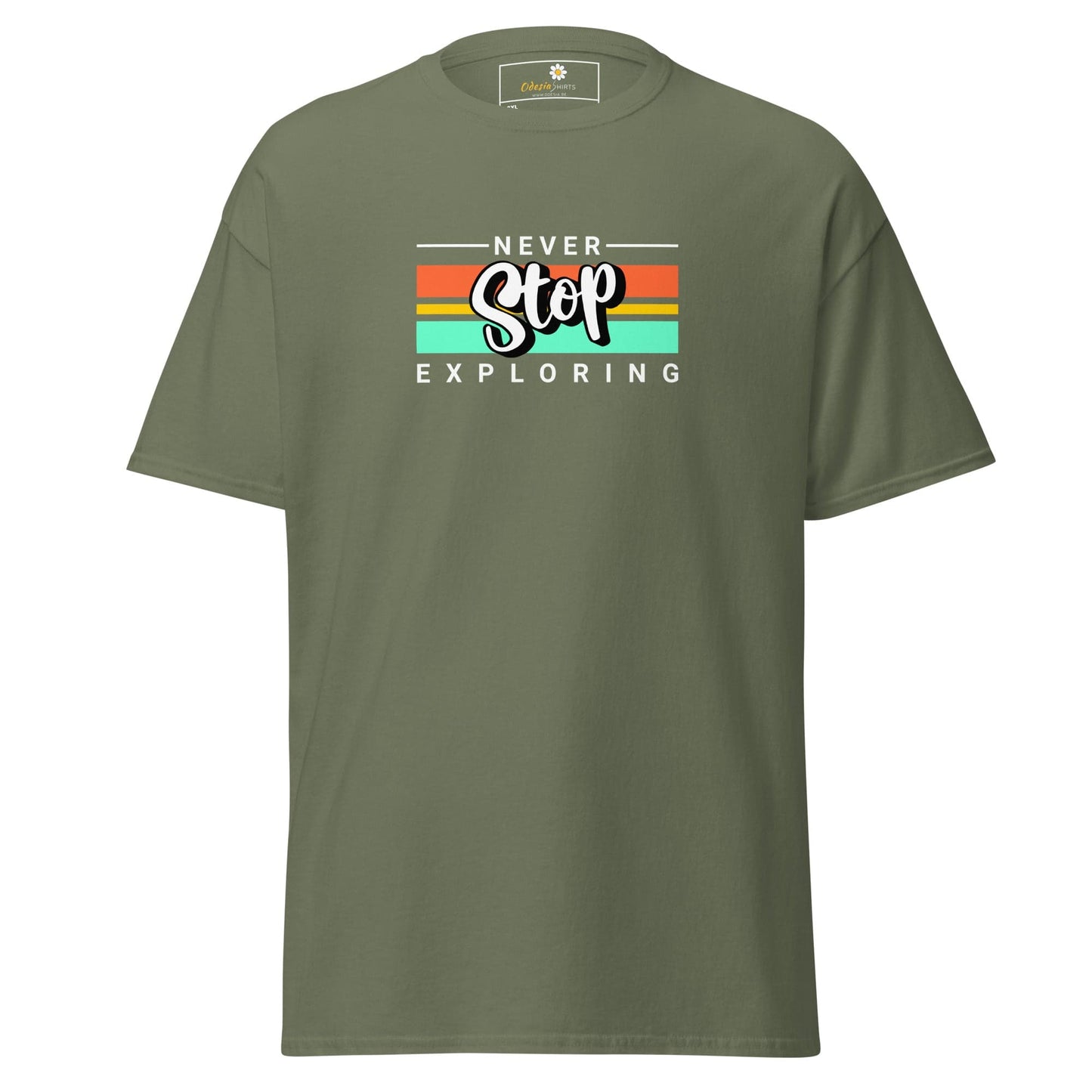 Art T-shirt Design Tee • Men / Women • [2xl-5xl] - Military Green / 2xl