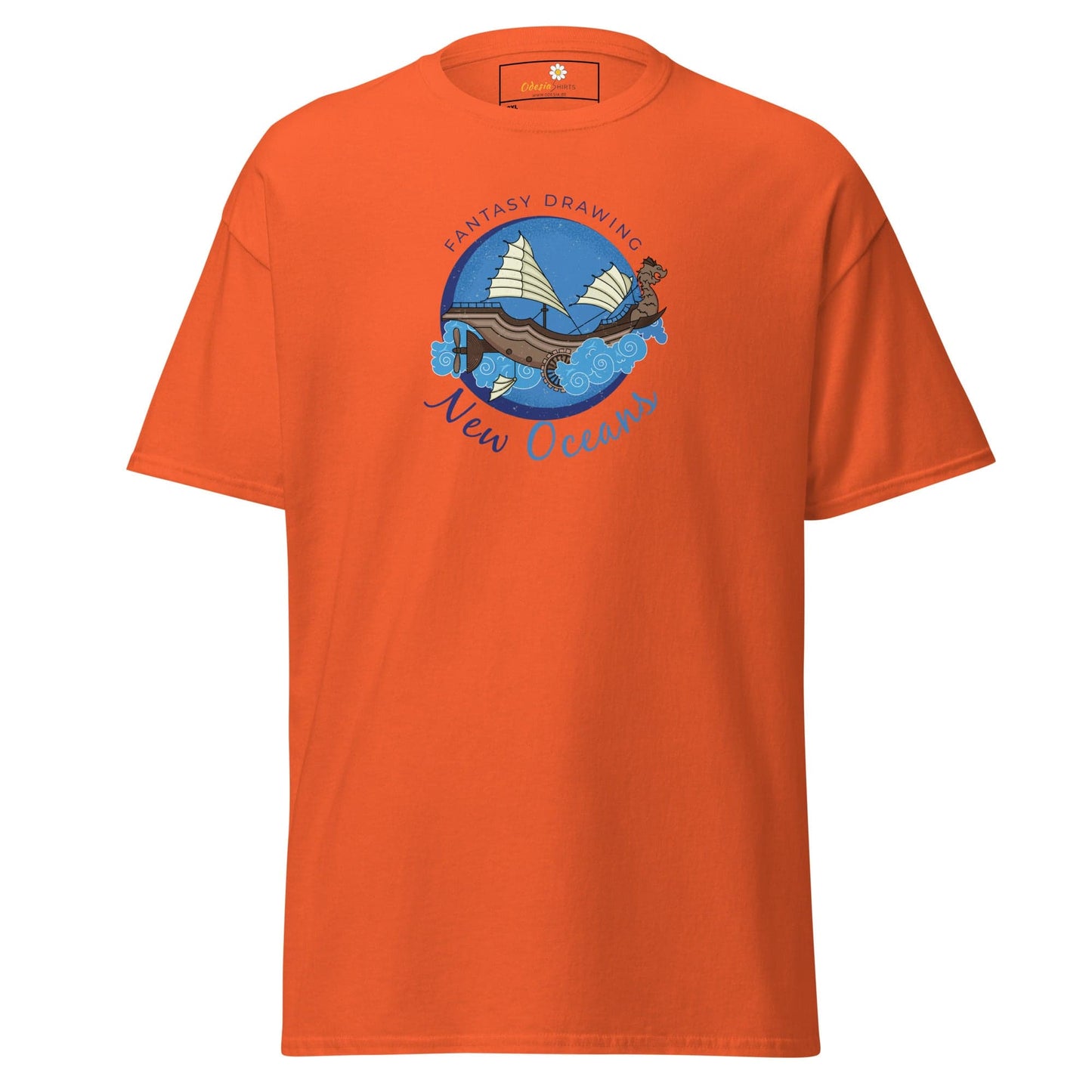 Art T-shirt Design Tee • Men / Women • [2xl-5xl] - Orange / 2xl