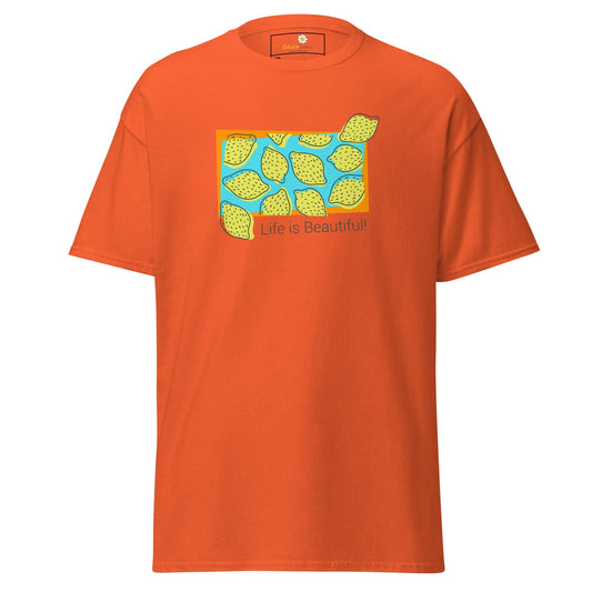 Art T-shirt Design Tee • Men / Women • [2xl-5xl] - Orange / 2xl
