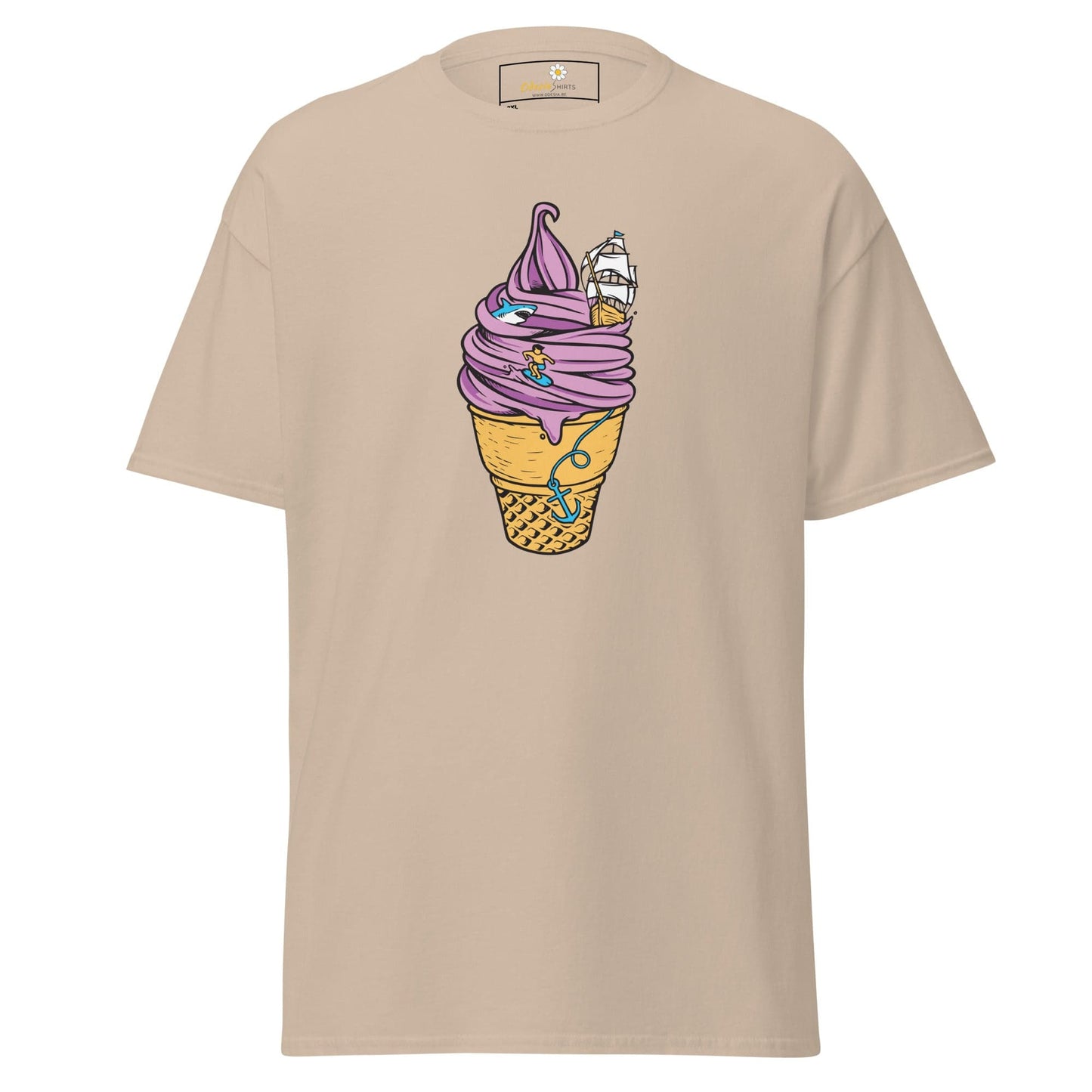 Art T-shirt Design Tee • Men / Women • [2xl-5xl] - Sand / 2xl