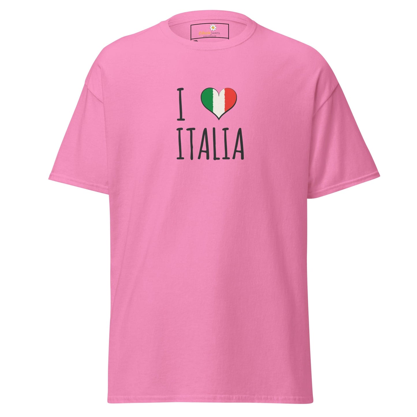 Unisex classic tee - COUNTRY I LOVE ITALY - BIG - Azalea / 2XL