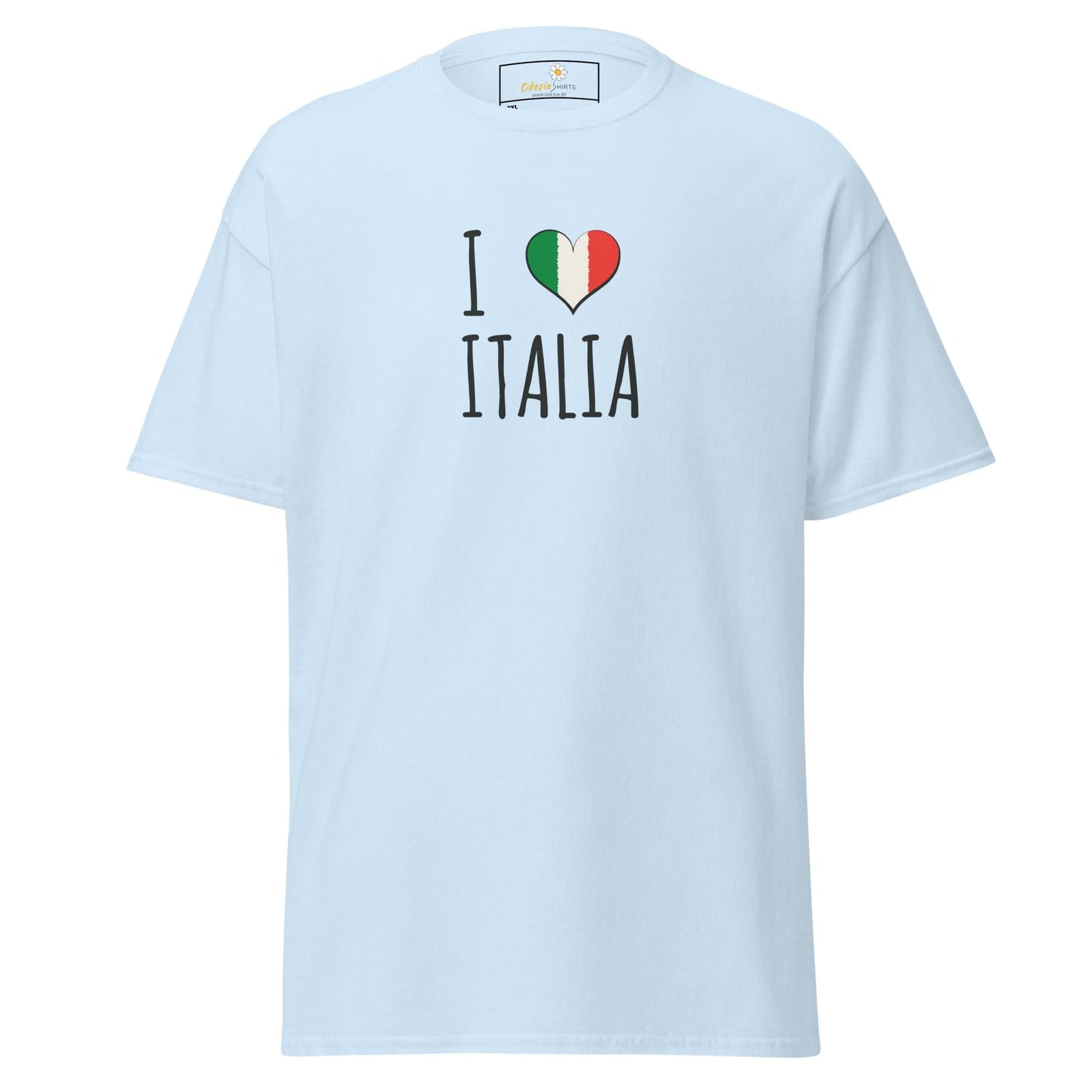 Unisex classic tee - COUNTRY I LOVE ITALY - BIG - Light Blue / 2XL
