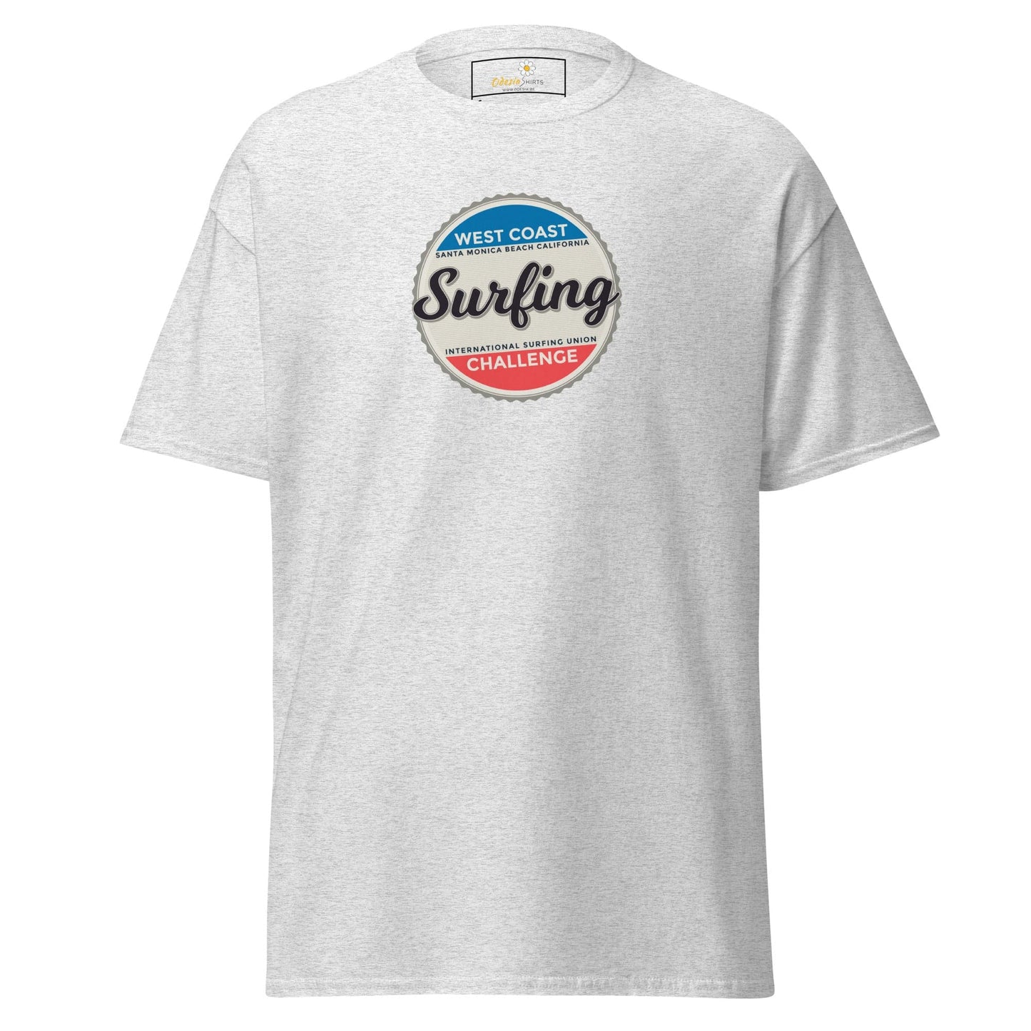 Unisex classic tee - SPORT SURFING COAST - REGULAR - Ash / S