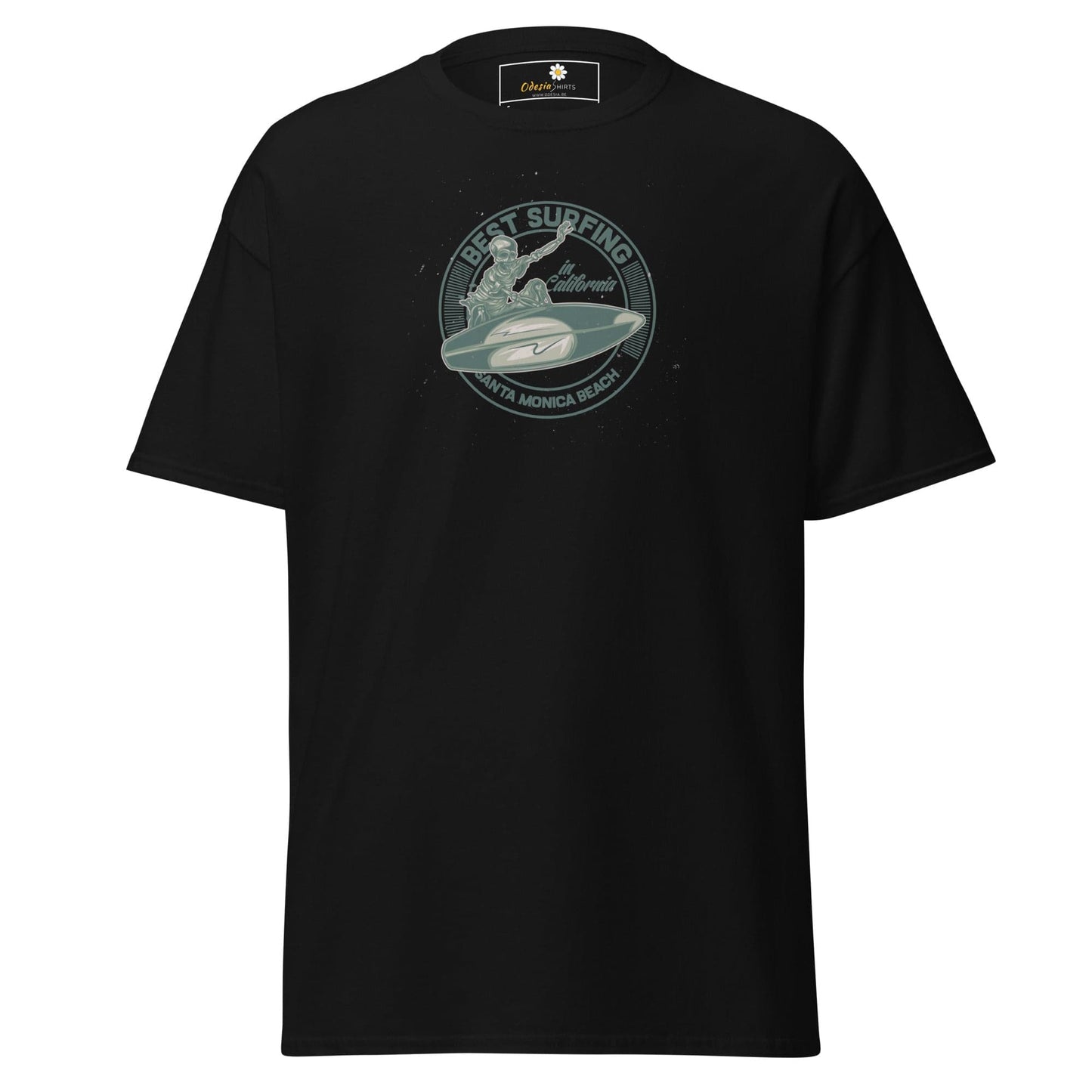 Unisex classic t-shirt - SPORT BEST SURFING - REGULAR - Black / S