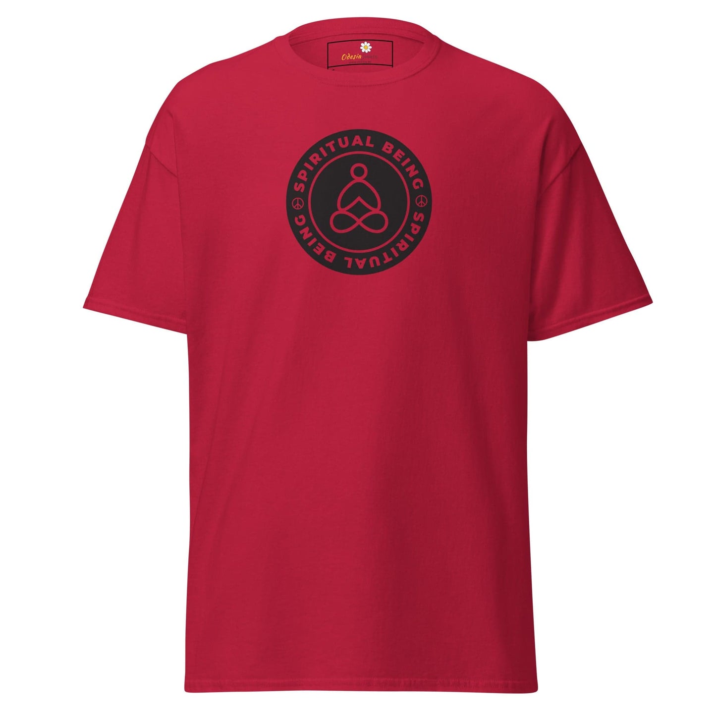 Unisex classic tee - SPIRITUAL BEING - REGULAR - Cardinal / S