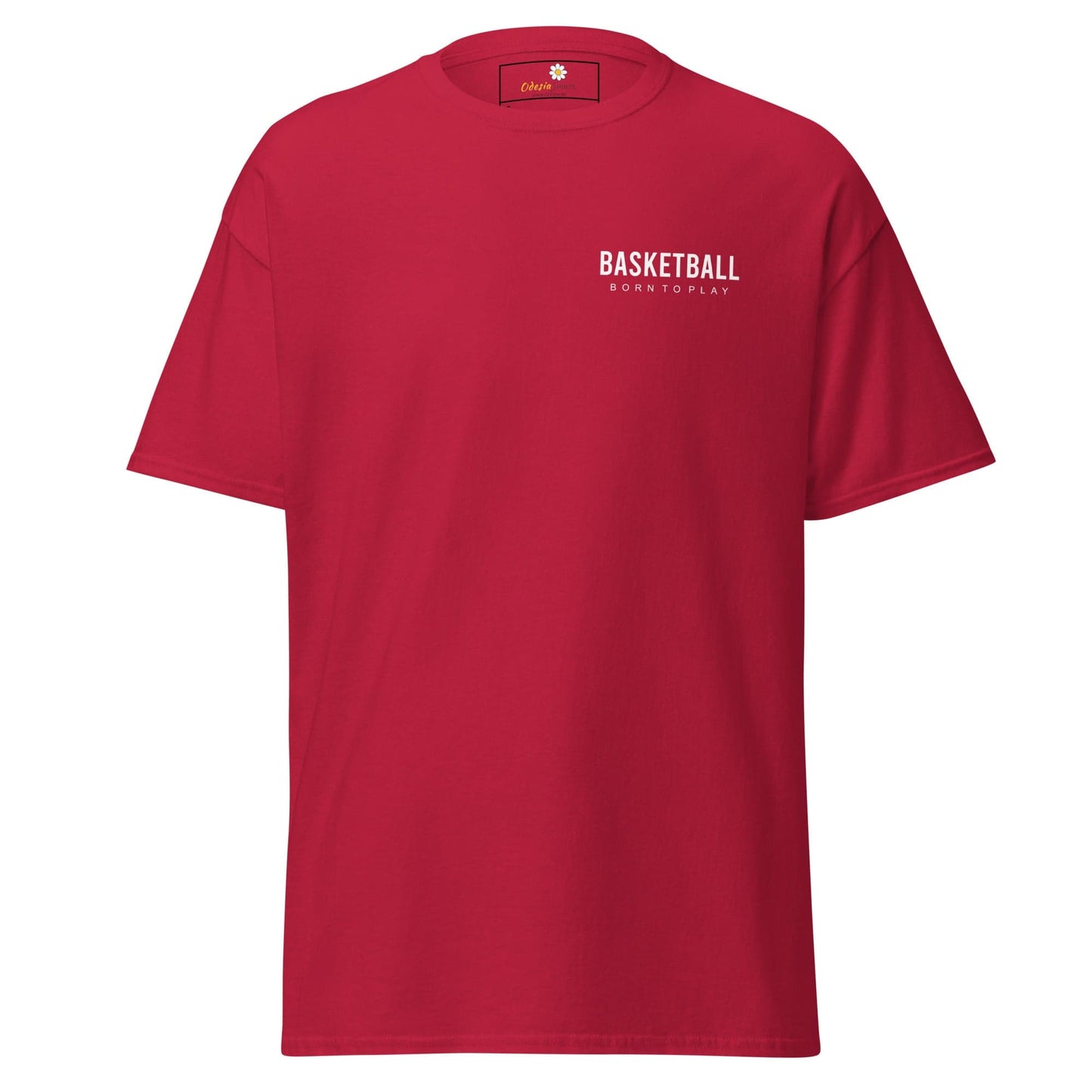 Unisex classic t-shirt - SPORT BASKETBALL - REGULAR - Cardinal / S