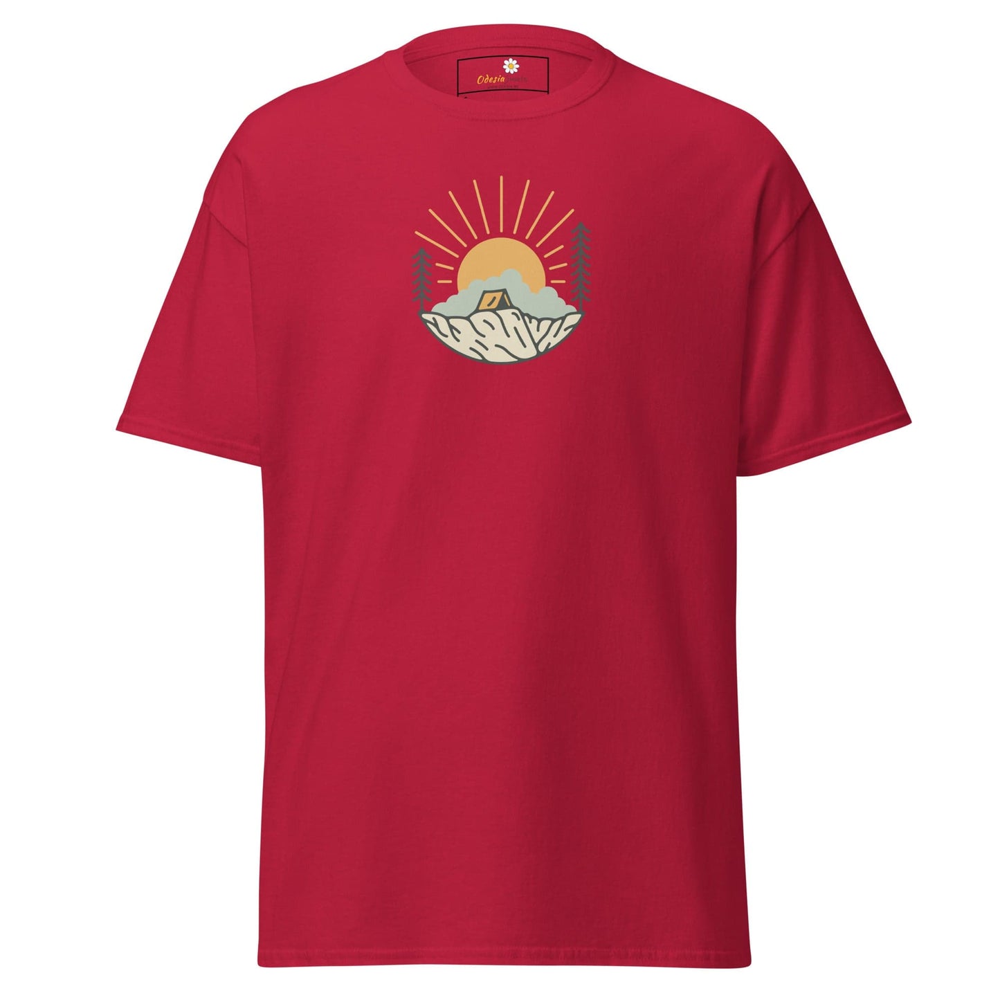 Unisex classic tee - MISC SUNNY CIRCLE - REGULAR - Cardinal / S