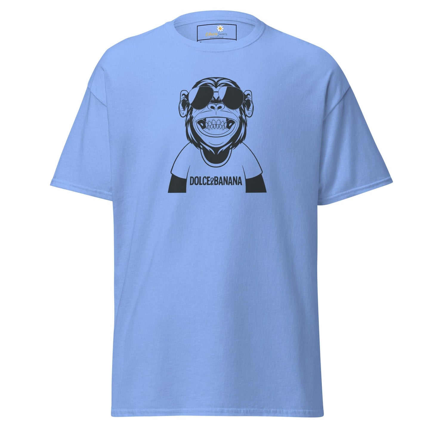 Unisex classic t-shirt - FUN DOLCE BANANA - REGULAR - Carolina Blue / S