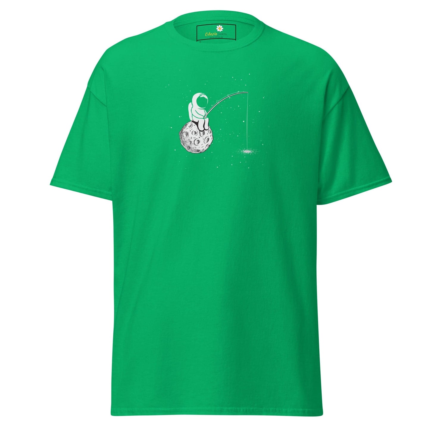 Unisex classic t-shirt - ASTRONAUT FISHING - REGULAR - Irish Green / S