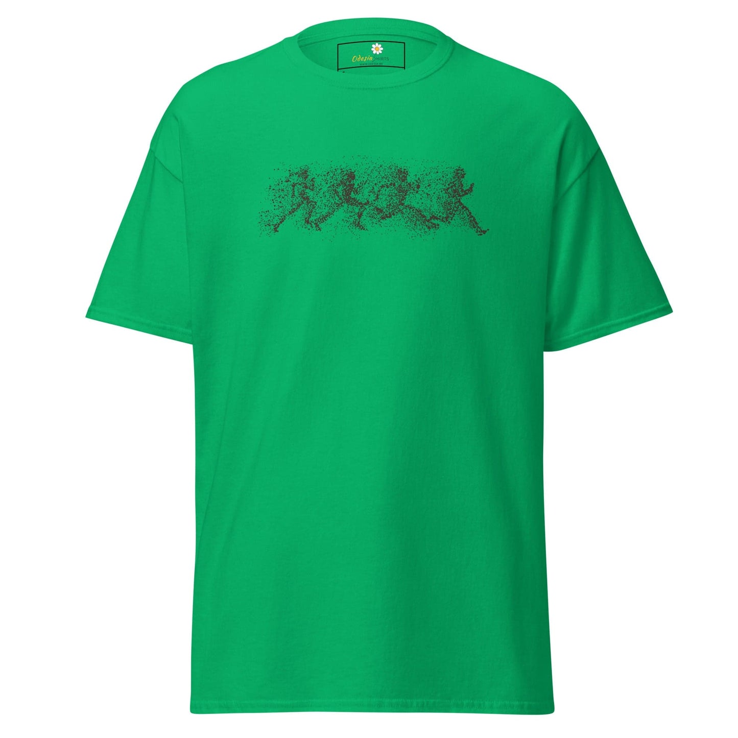 Unisex classic t-shirt - FANTASY DOTS MEN RUNNING - REGULAR - Irish Green / S