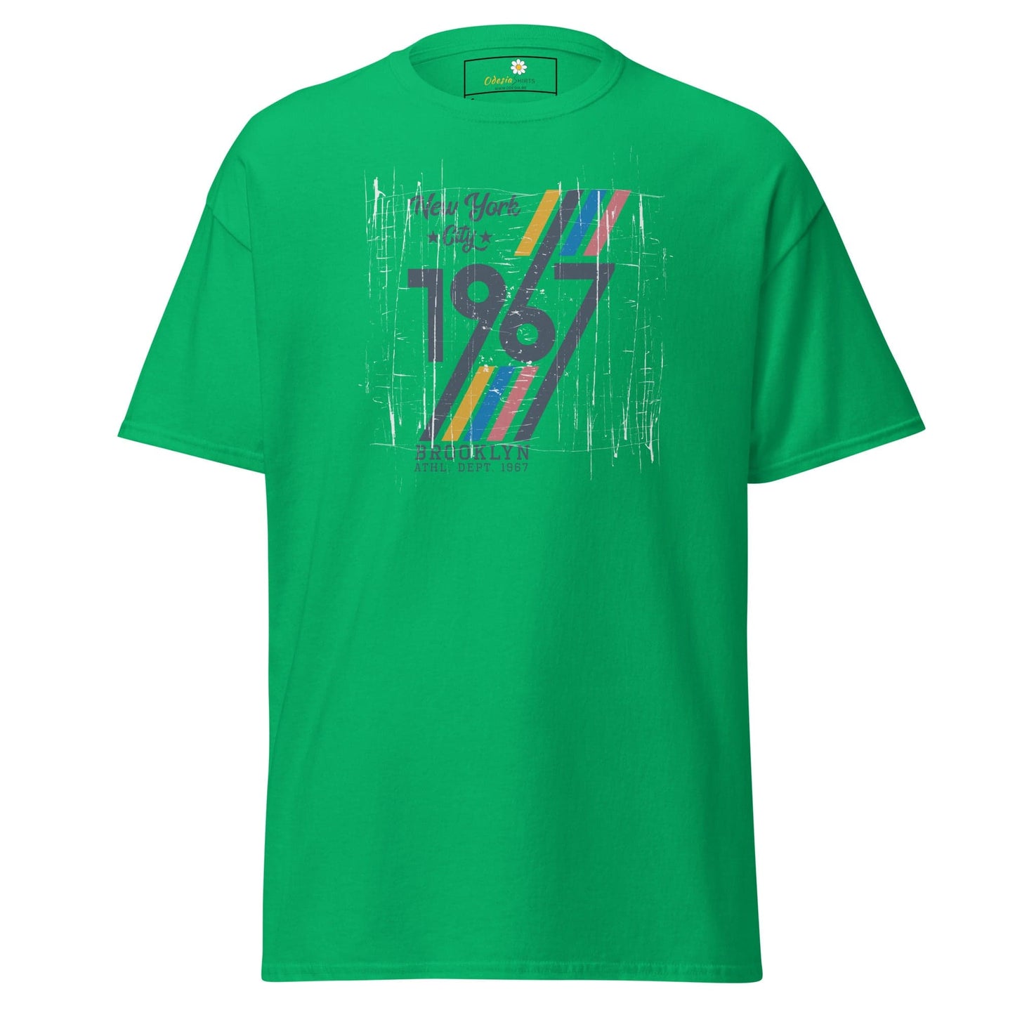 Unisex classic t-shirt - URBAN 1967 NY CITY - REGULAR - Irish Green / S