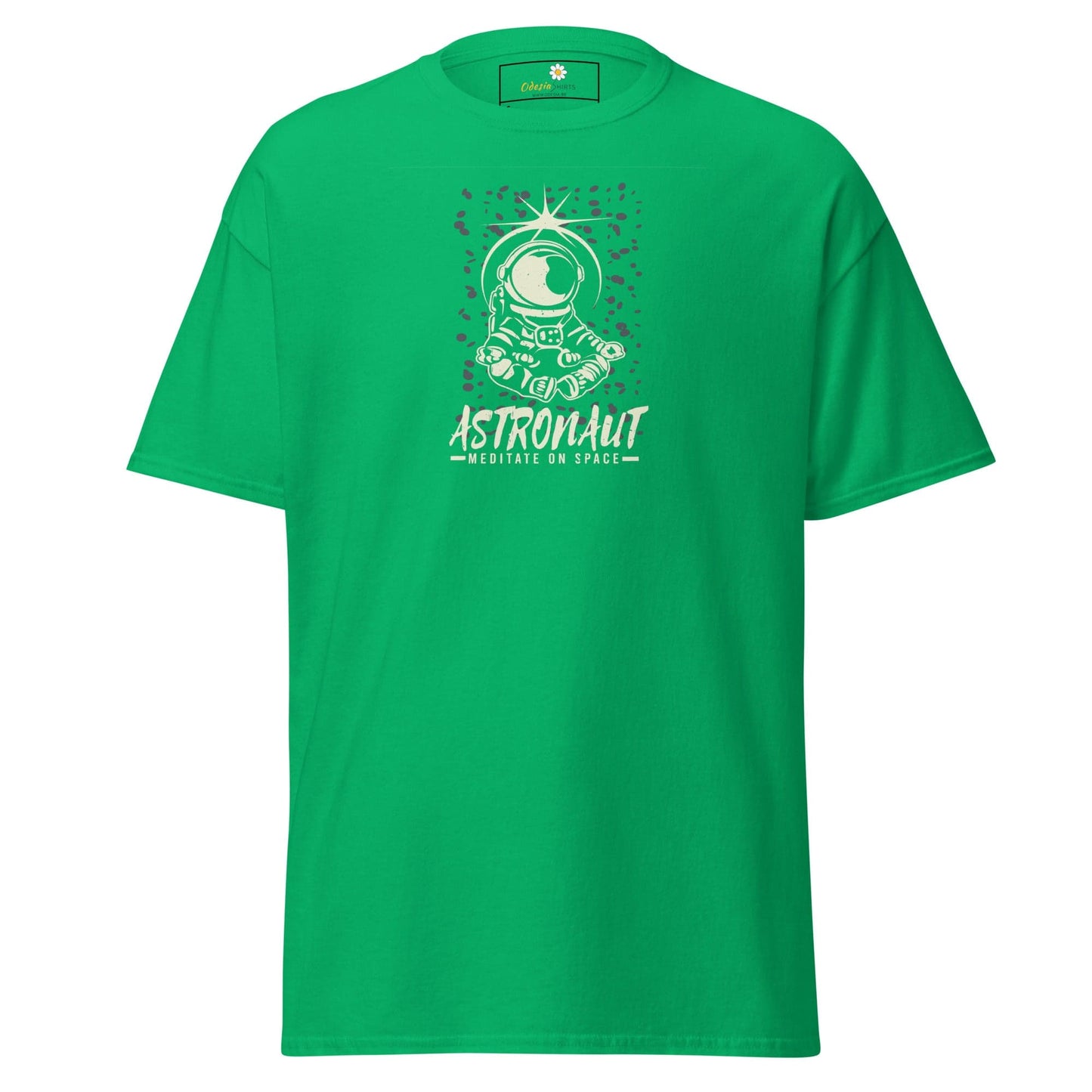 Unisex classic t-shirt - ASTRONAUT MEDITATION SPACE - REGULAR - Irish Green / S