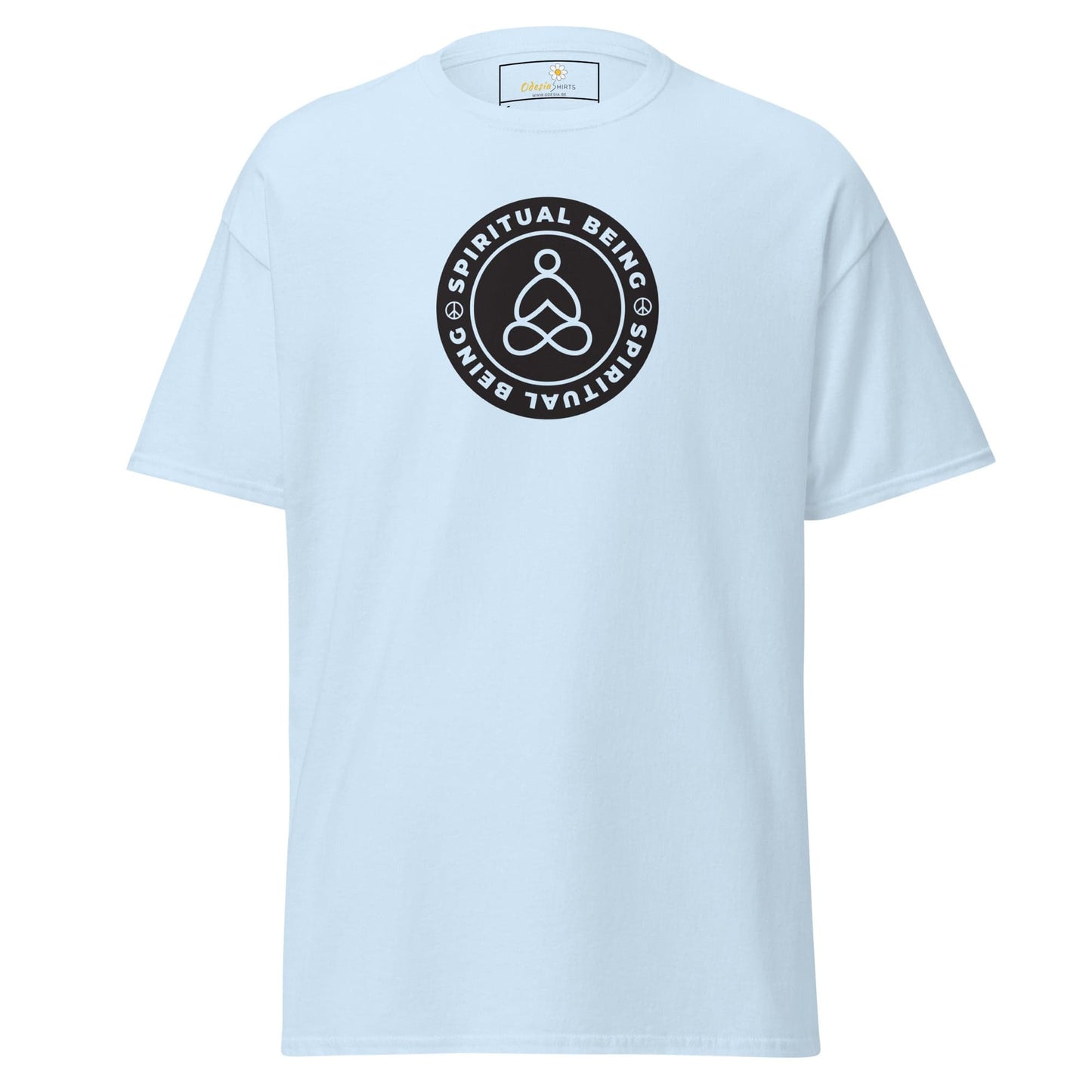Unisex classic tee - SPIRITUAL BEING - REGULAR - Light Blue / S