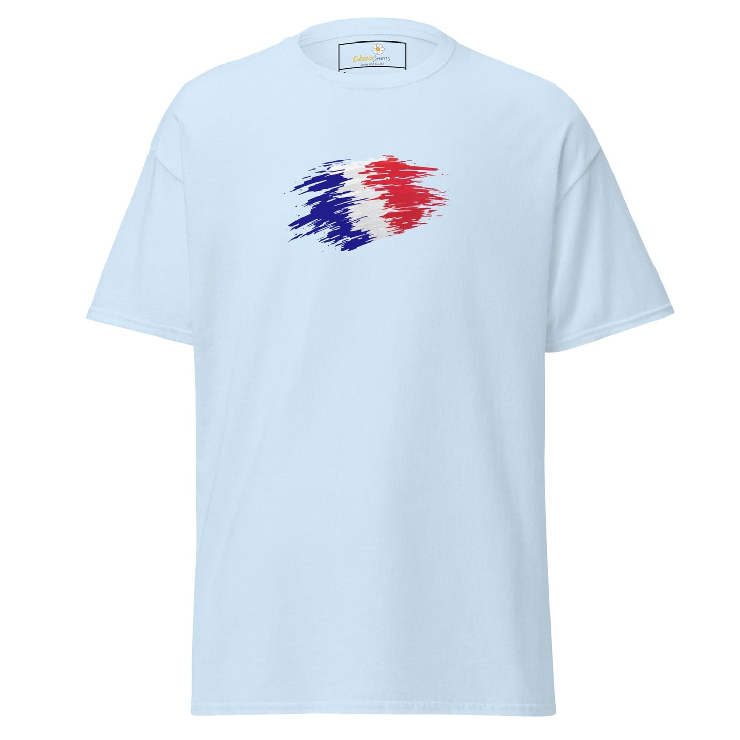 Unisex classic tee - COUNTRY FRANCE SHAPE - REGULAR - Light Blue / S