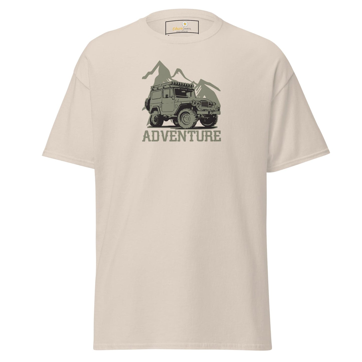 Unisex classic t-shirt - MOTOR ADVENTURE 4X4 - REGULAR - Natural / S