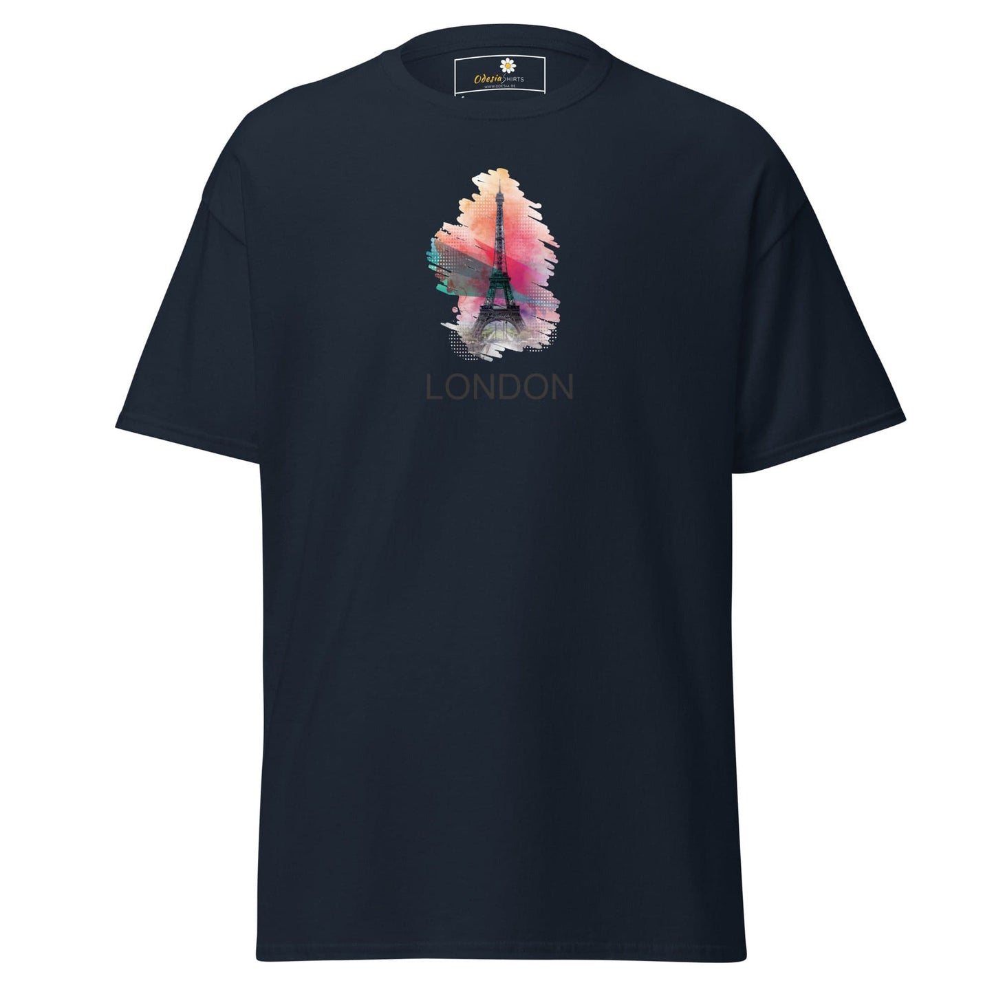 Unisex classic tee - COUNTRY LONDON PARIS - REGULAR - Navy / S