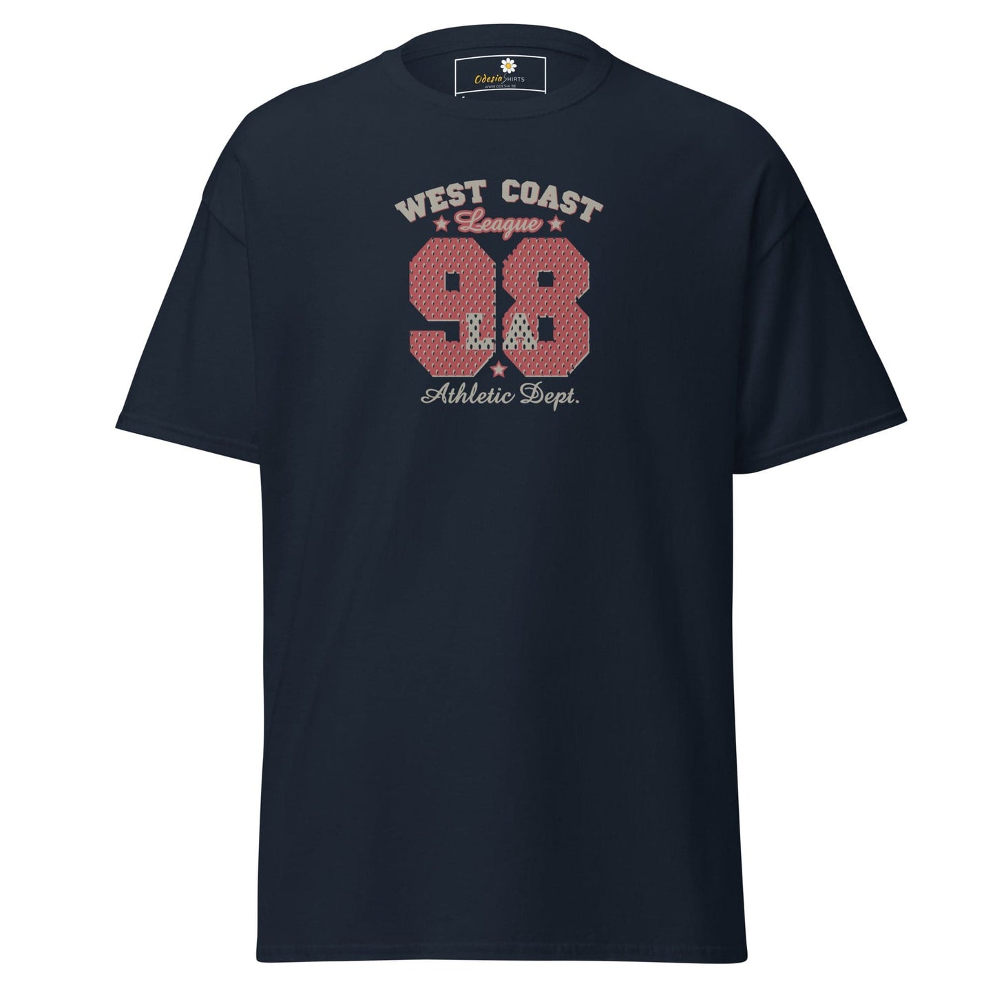 Unisex classic t-shirt - SPORT WEST COAST 98 - REGULAR - Navy / S
