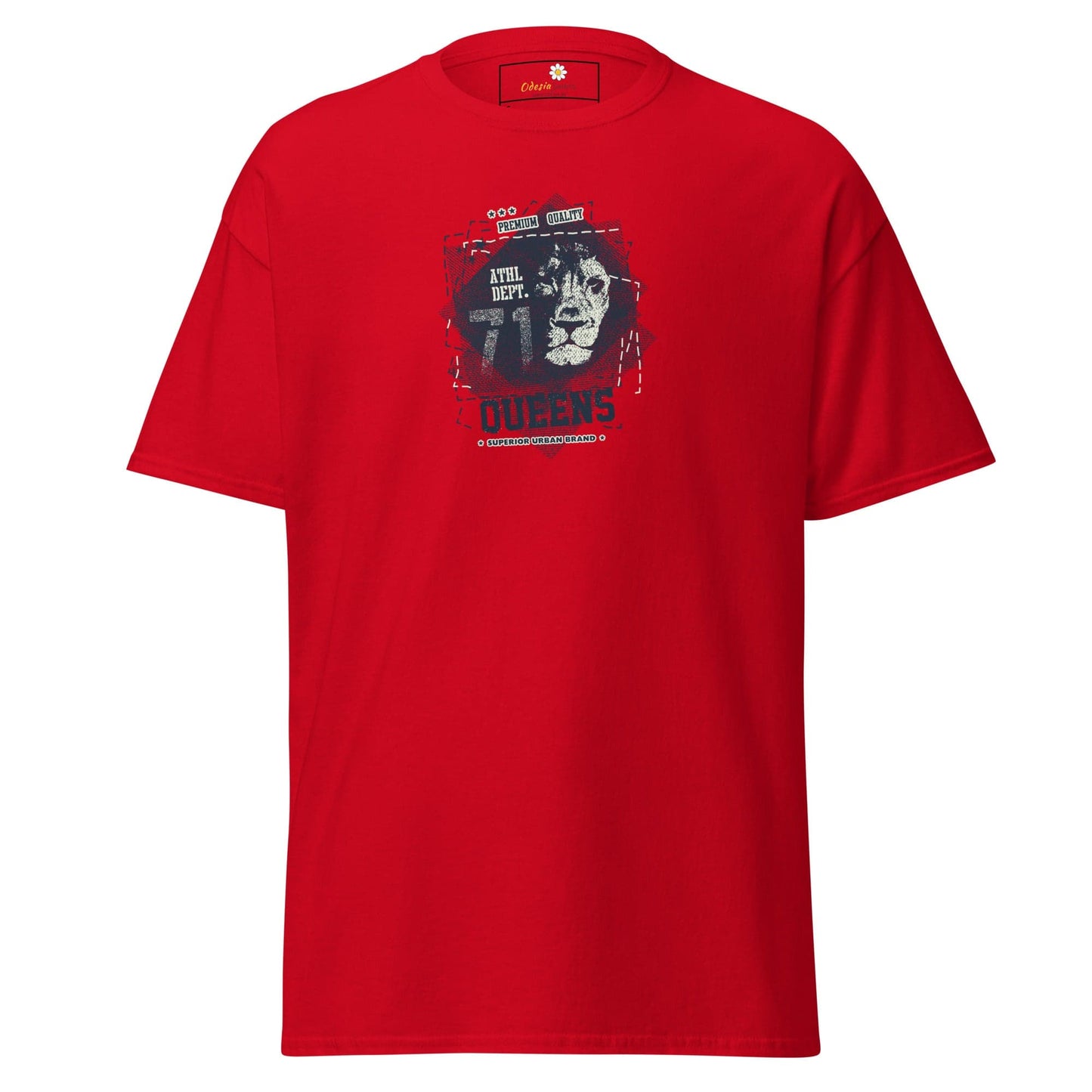 Unisex classic tee - URBAN WILD LIFE 71 QUEENS - REGULAR - Red / S
