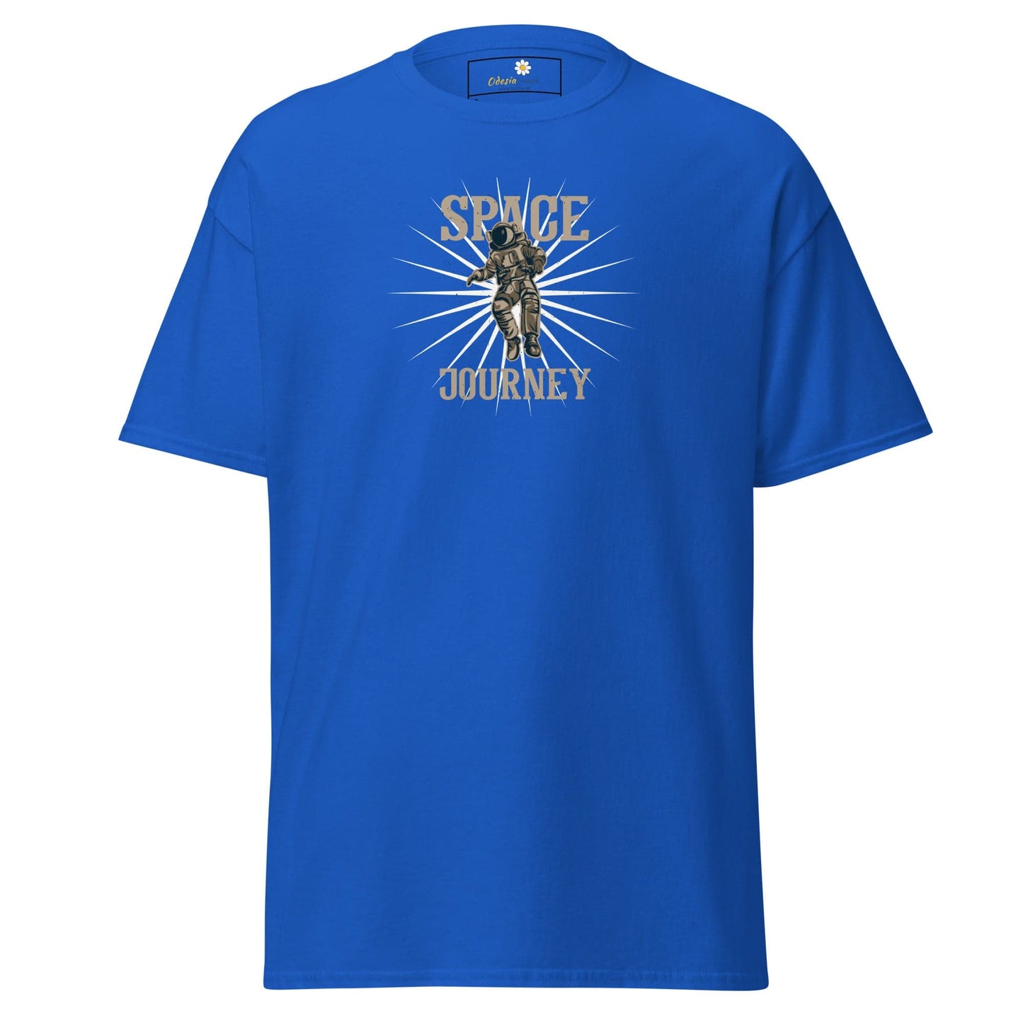 Unisex classic tee - ASTRONAUT SPACE JOURNEY - REGULAR - Royal / S