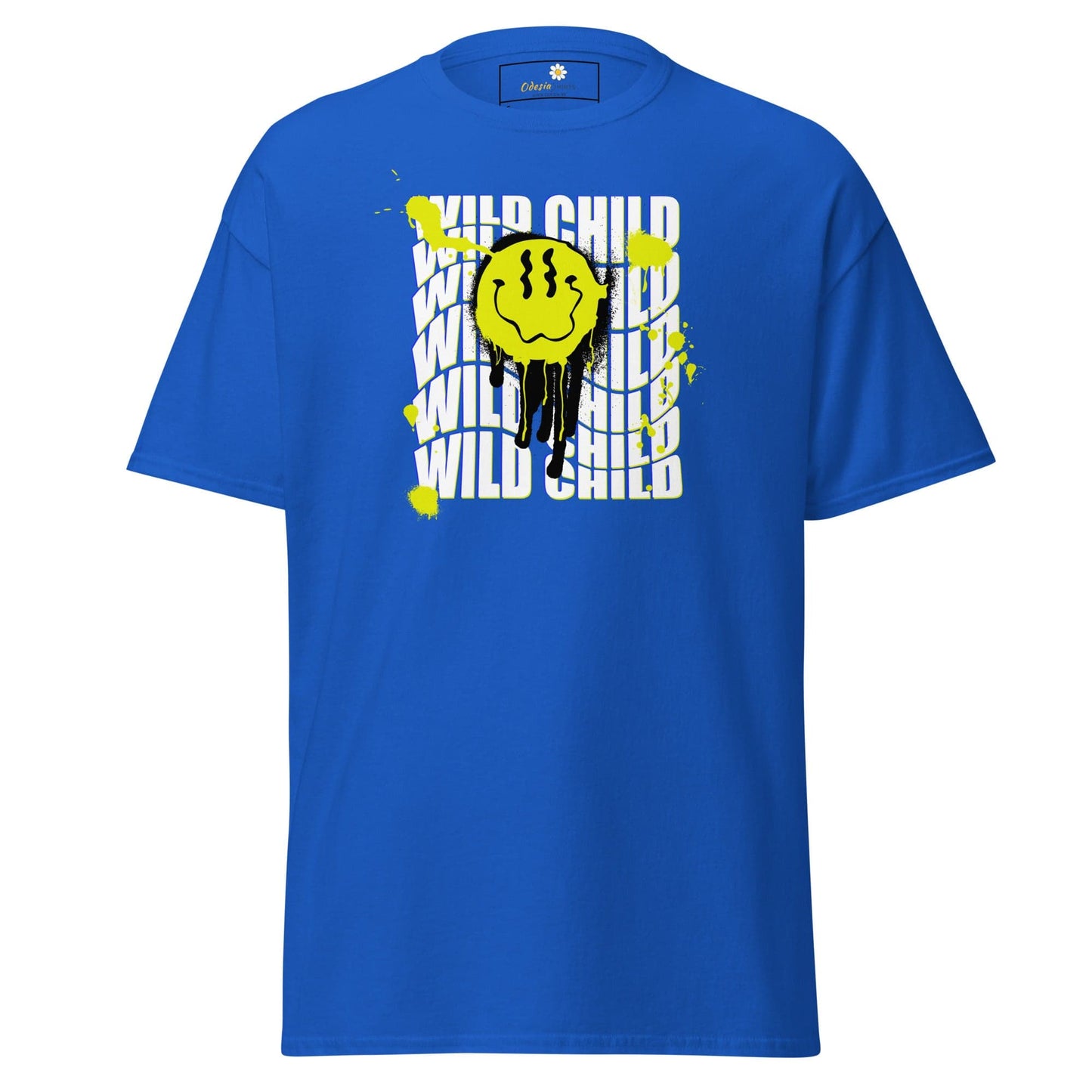 Unisex classic tee - MISC WILD CHILD SMILE - REGULAR - Royal / S