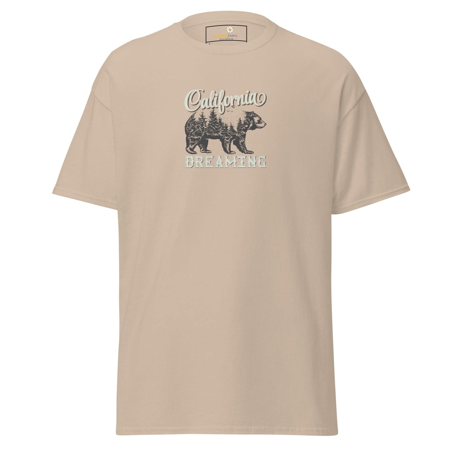 Unisex classic tee - WILD LIFE CALIFORNIA DREAMING - REGULAR - Sand / S
