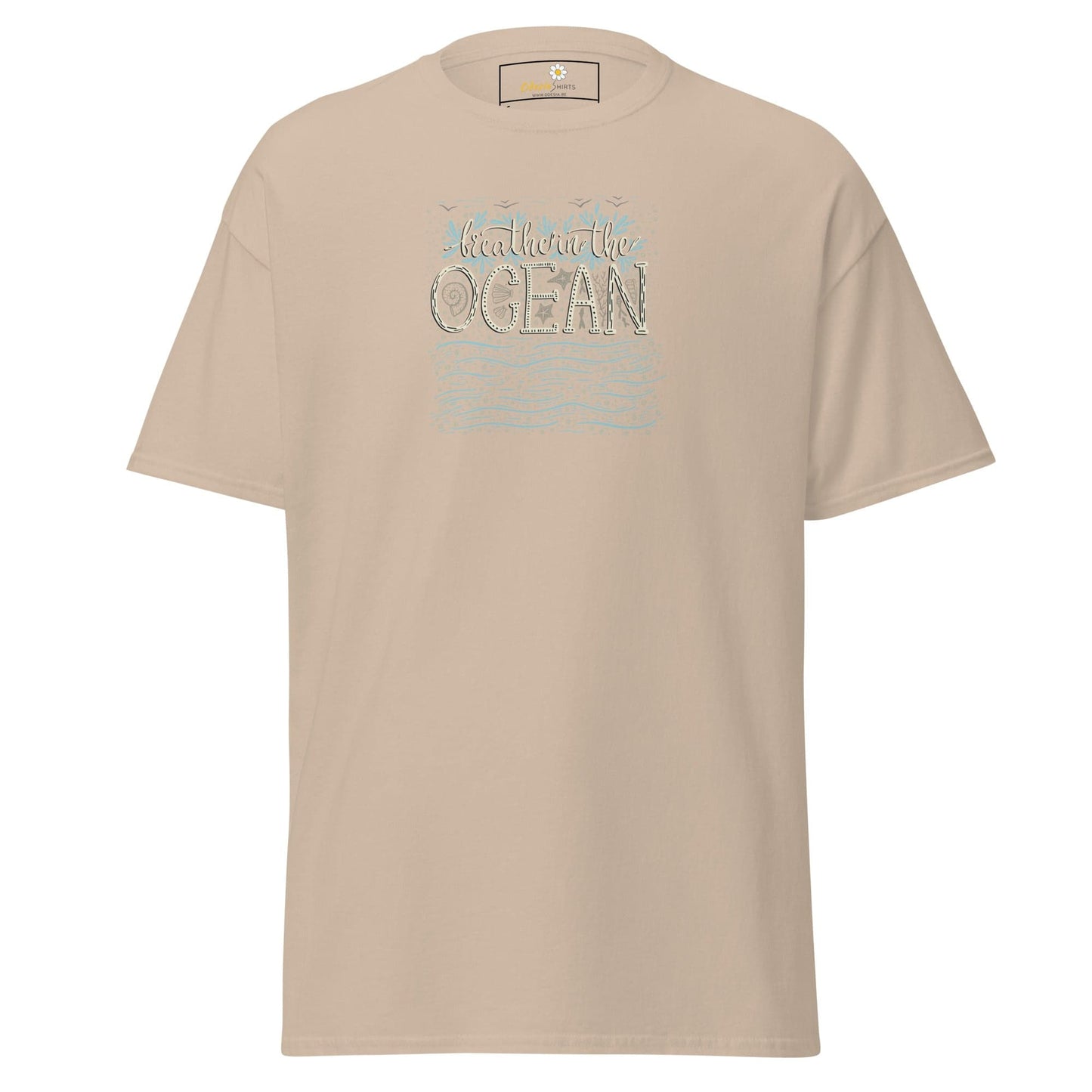Unisex classic tee - NATURE OCEAN - REGULAR - Sand / S