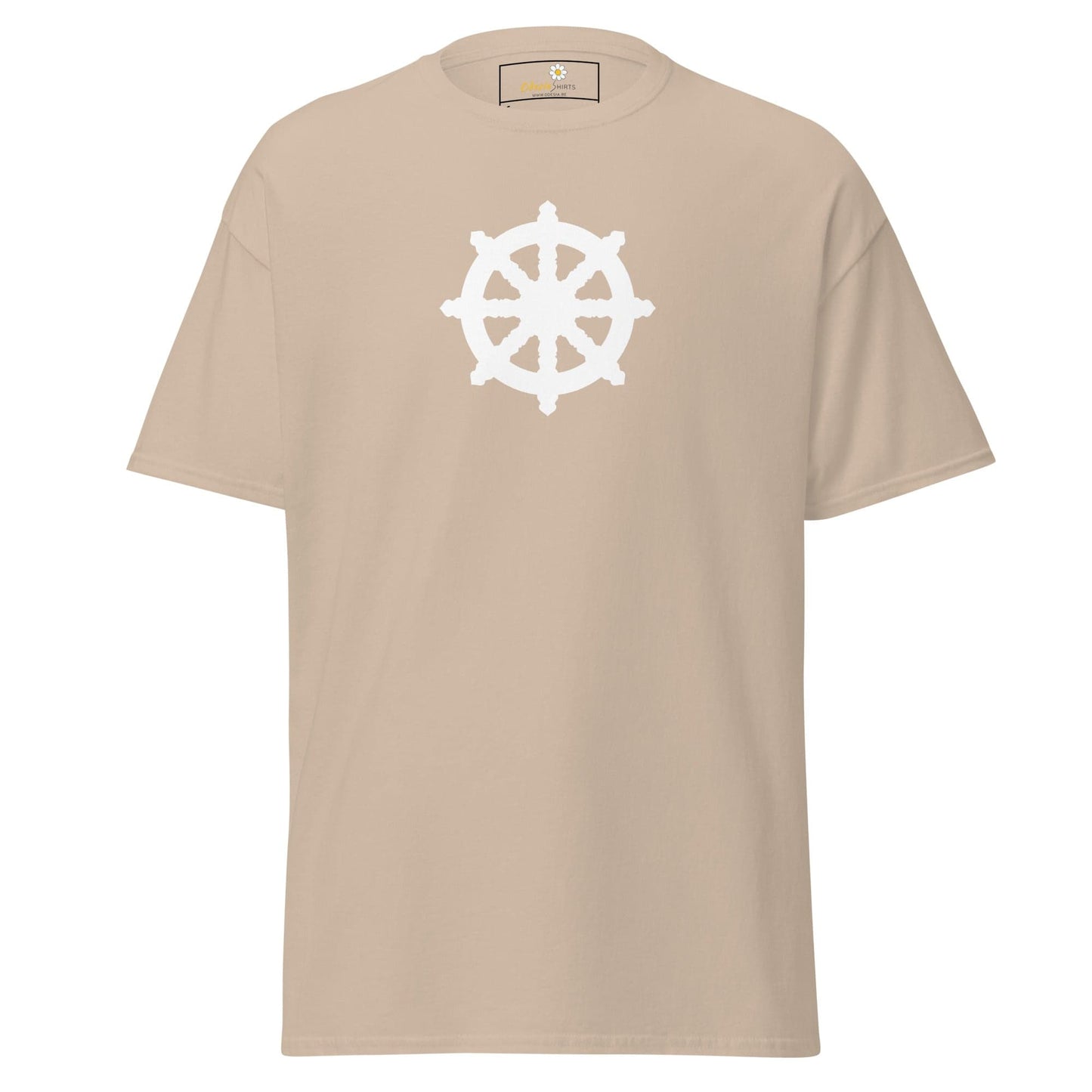 Unisex classic t-shirt - SPIRITUAL RUDDER - REGULAR - Sand / S