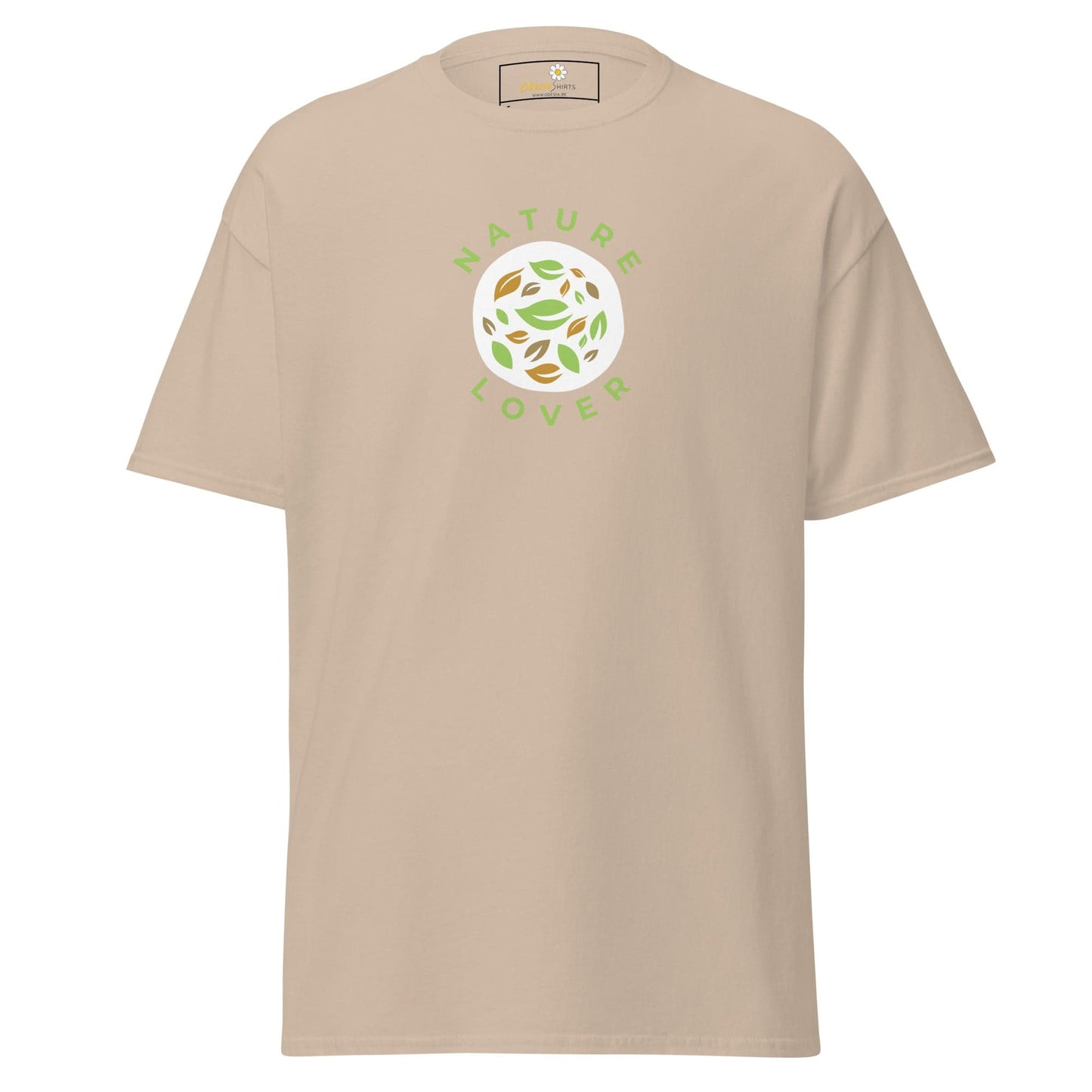 Unisex classic tee - NATURE LOVER - REGULAR - Sand / S