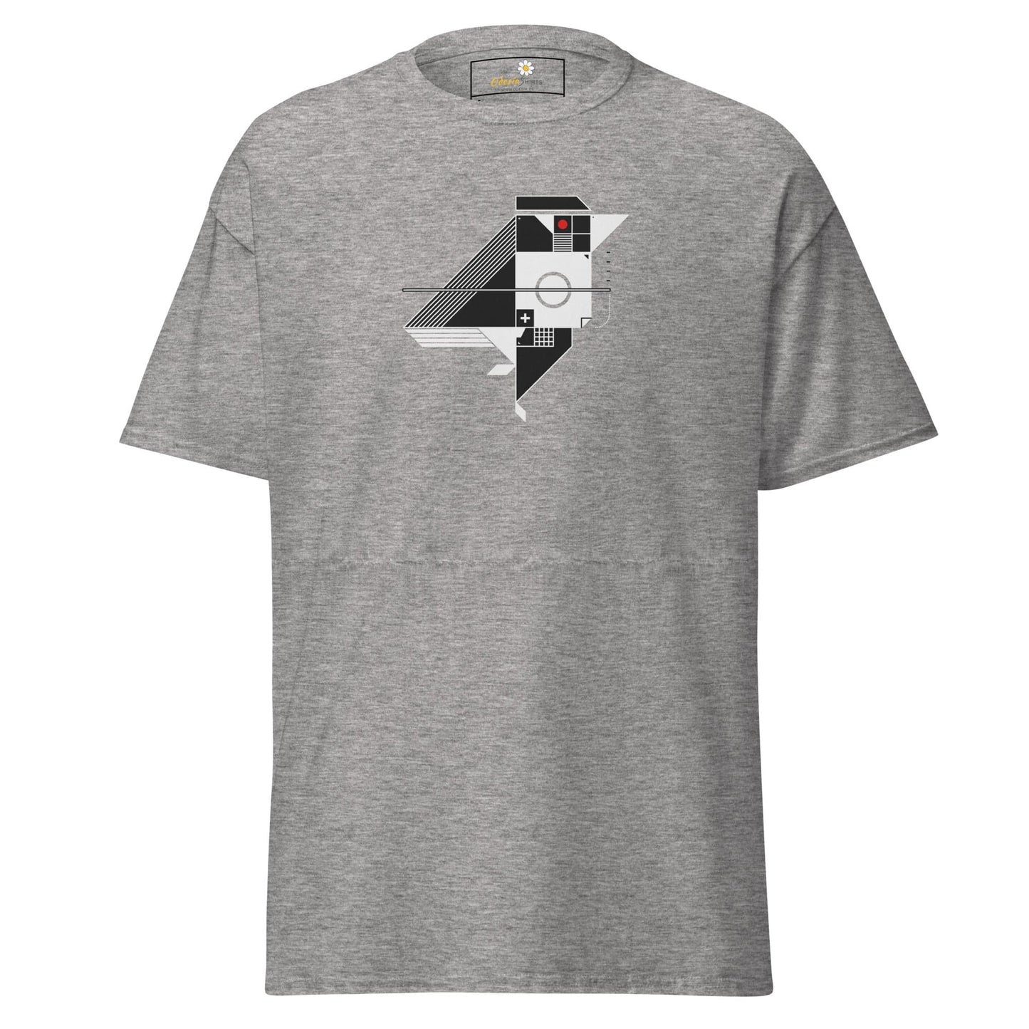 Unisex classic tee - ABSTRACT BIRD - REGULAR - Sport Grey / S