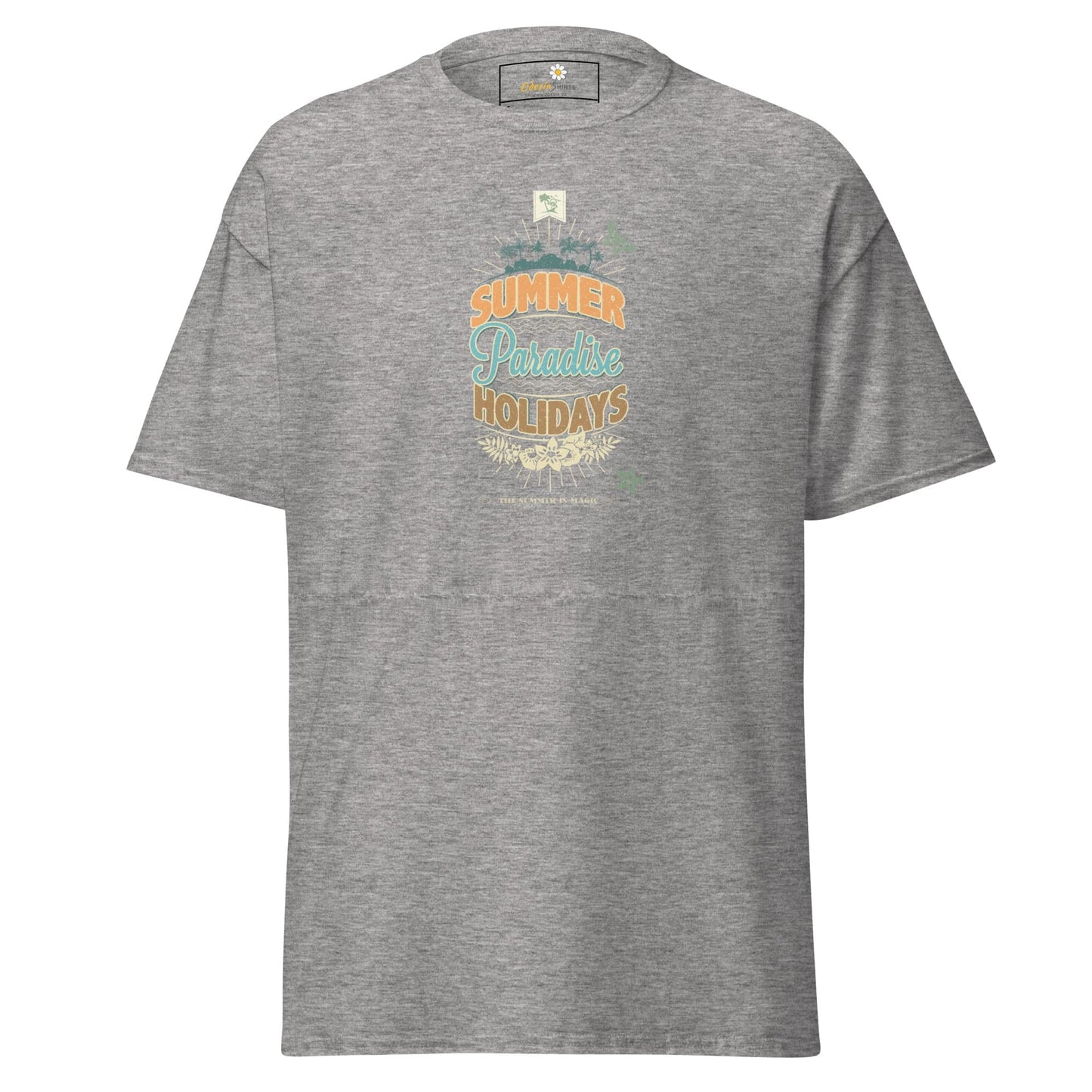 Unisex classic tee - SUMMER PARADISE - REGULAR - Sport Grey / S