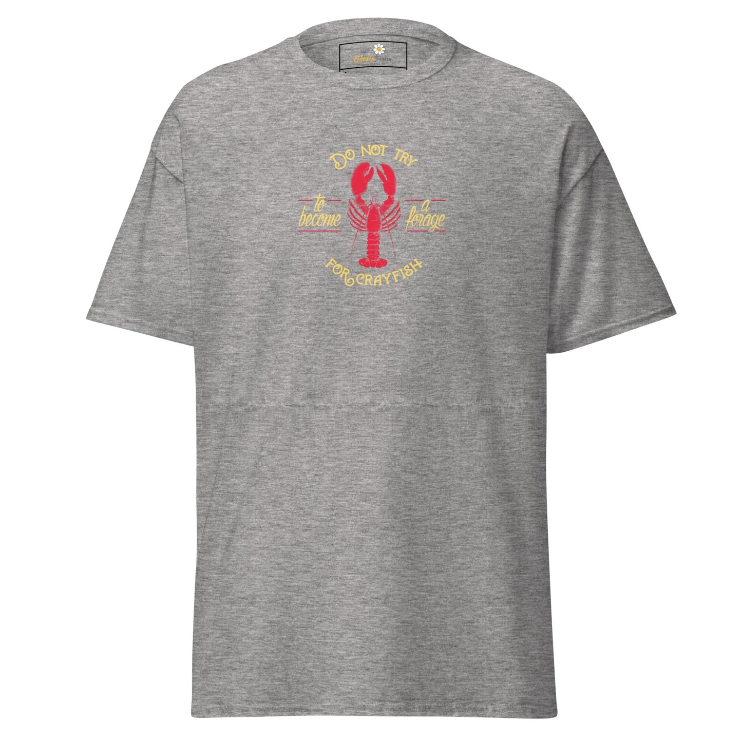 Unisex classic tee - WILD LIFE CRAYFISH - REGULAR - Sport Grey / S