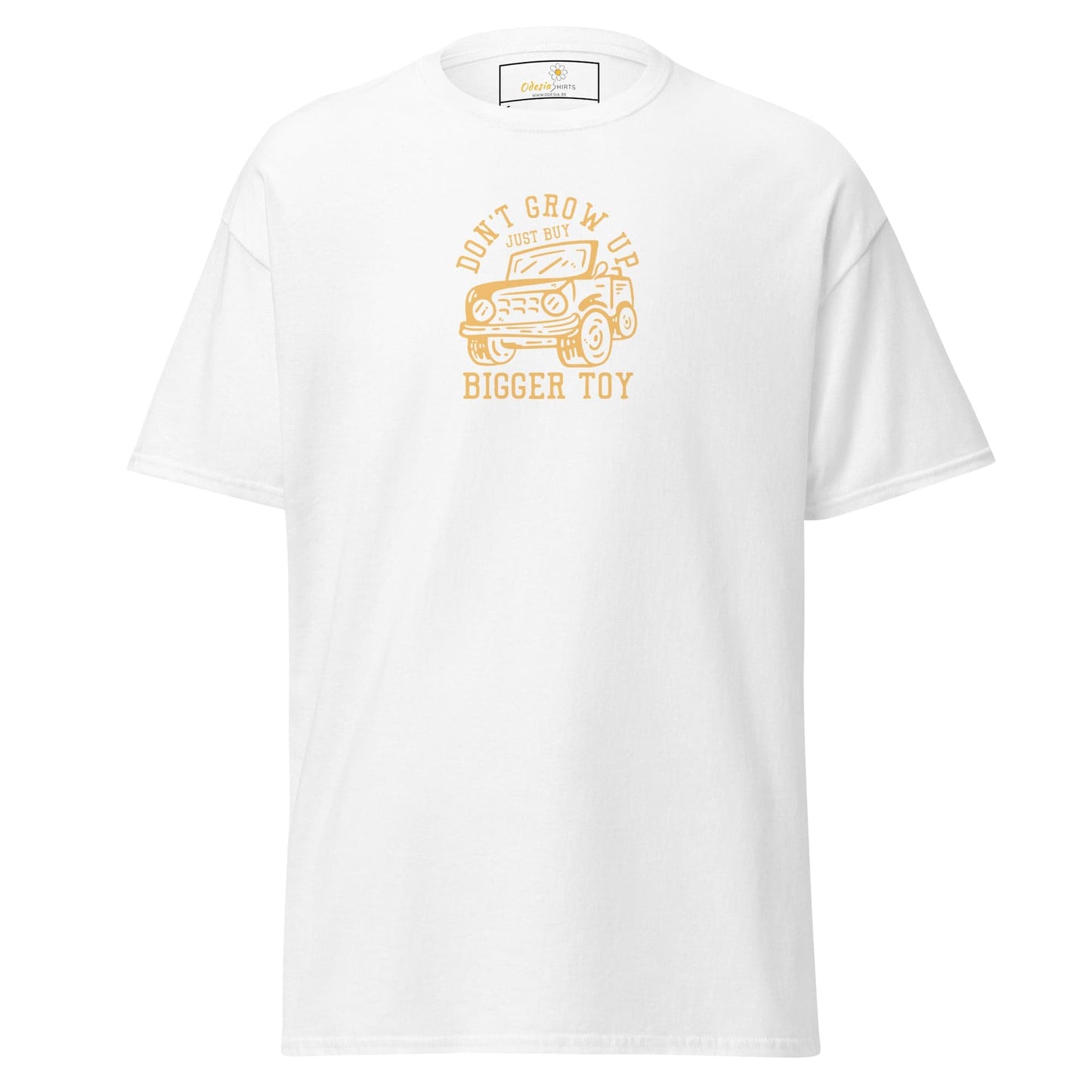 Unisex classic tee - MISC DONT GROW UP - REGULAR - White / S