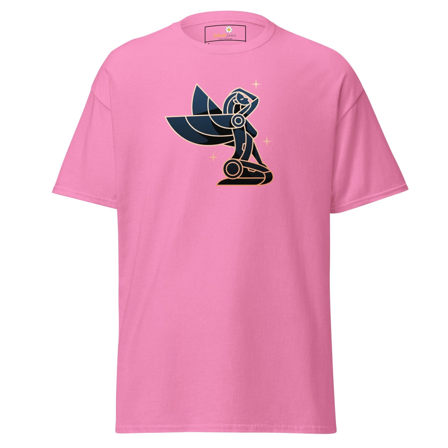 Unisex classic t-shirt - VIRGO WOMAN WINGS - REGULAR - Azalea / S